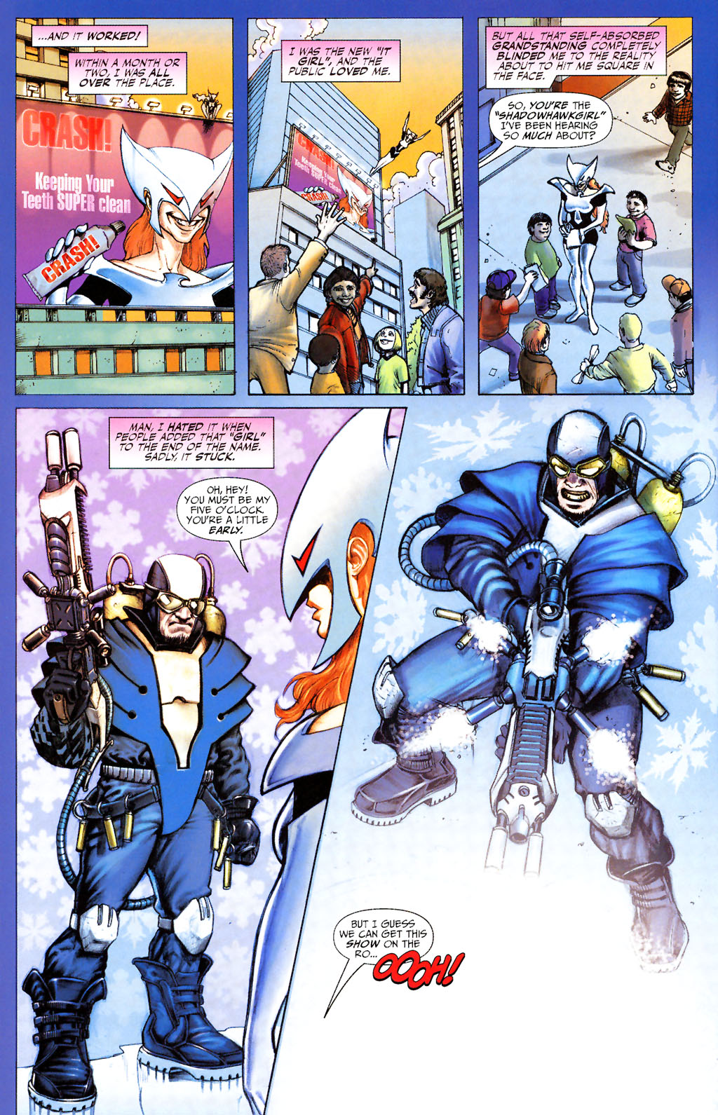 Read online ShadowHawk (2005) comic -  Issue #13 - 21