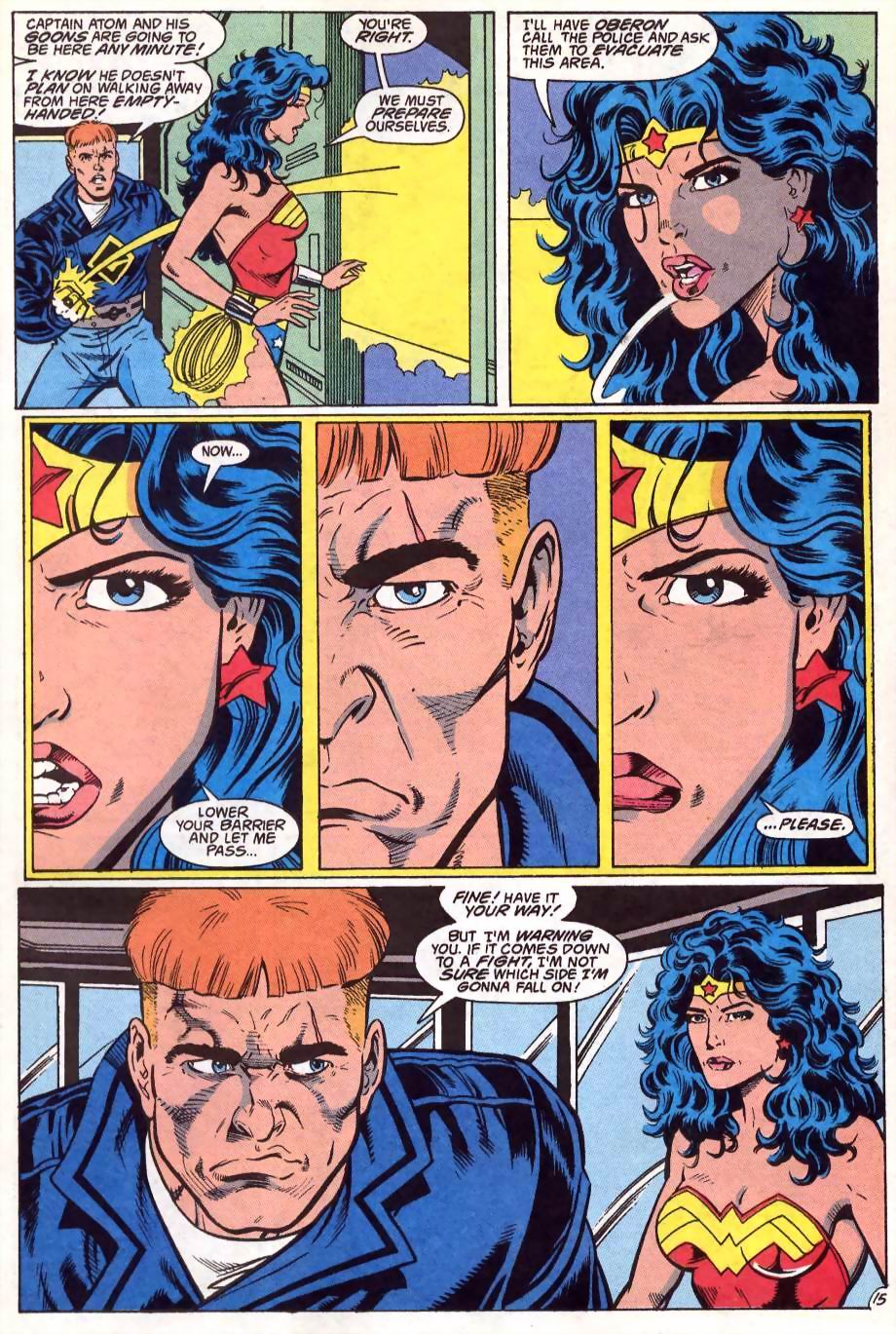 Read online Justice League America comic -  Issue #81 - 16