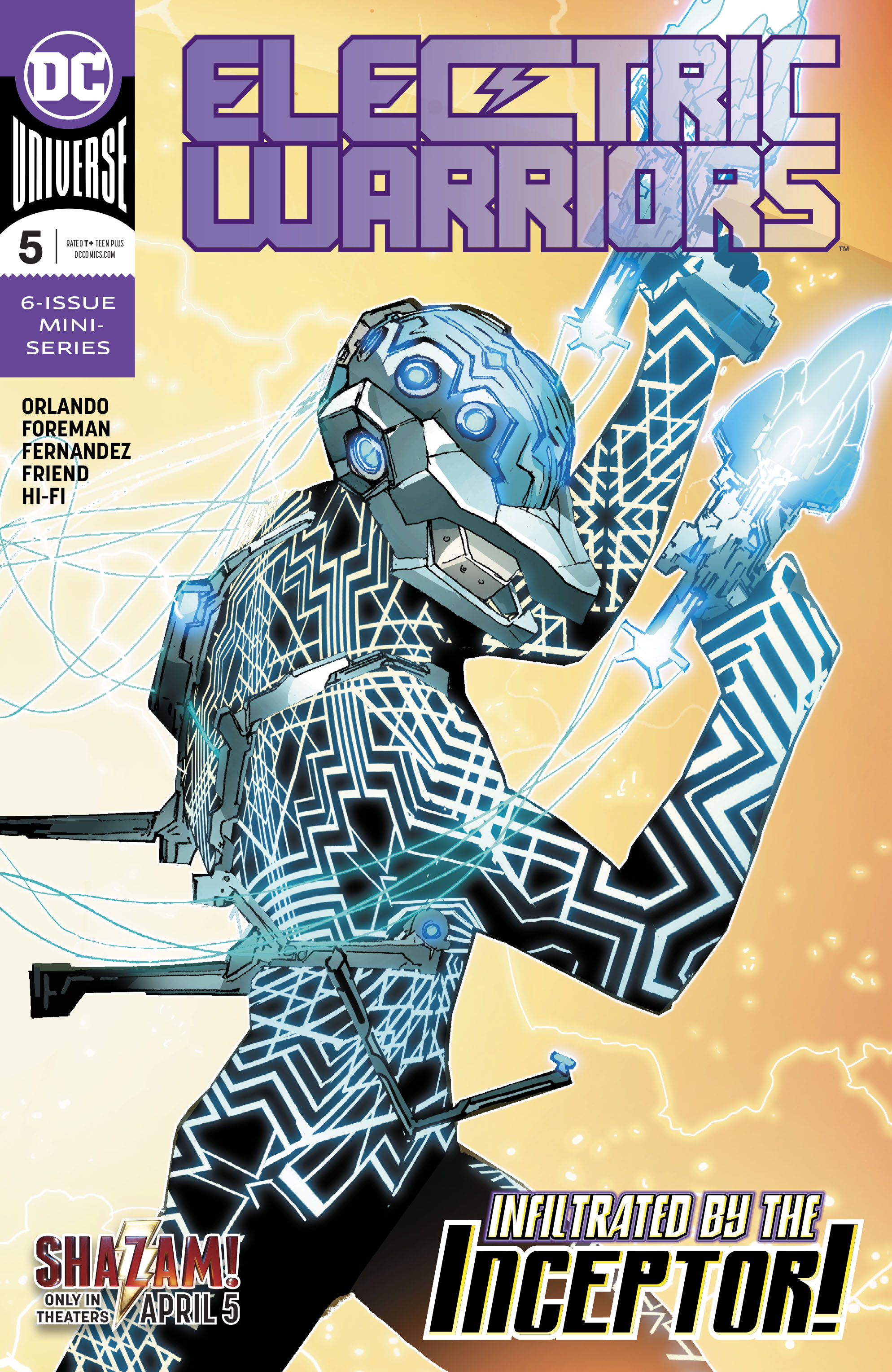 Read online Electric Warriors comic -  Issue #5 - 1