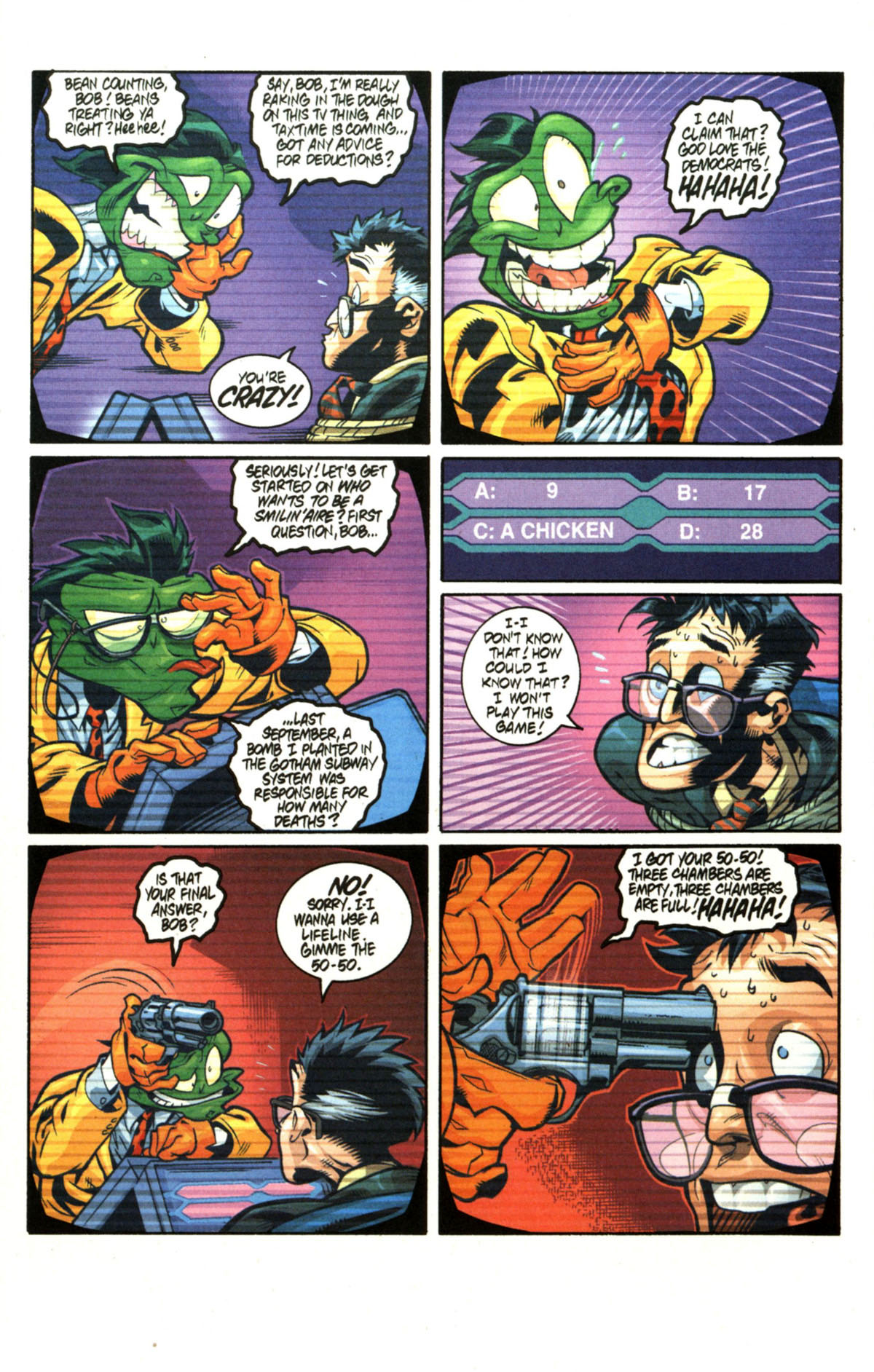Read online Joker/Mask comic -  Issue #3 - 4