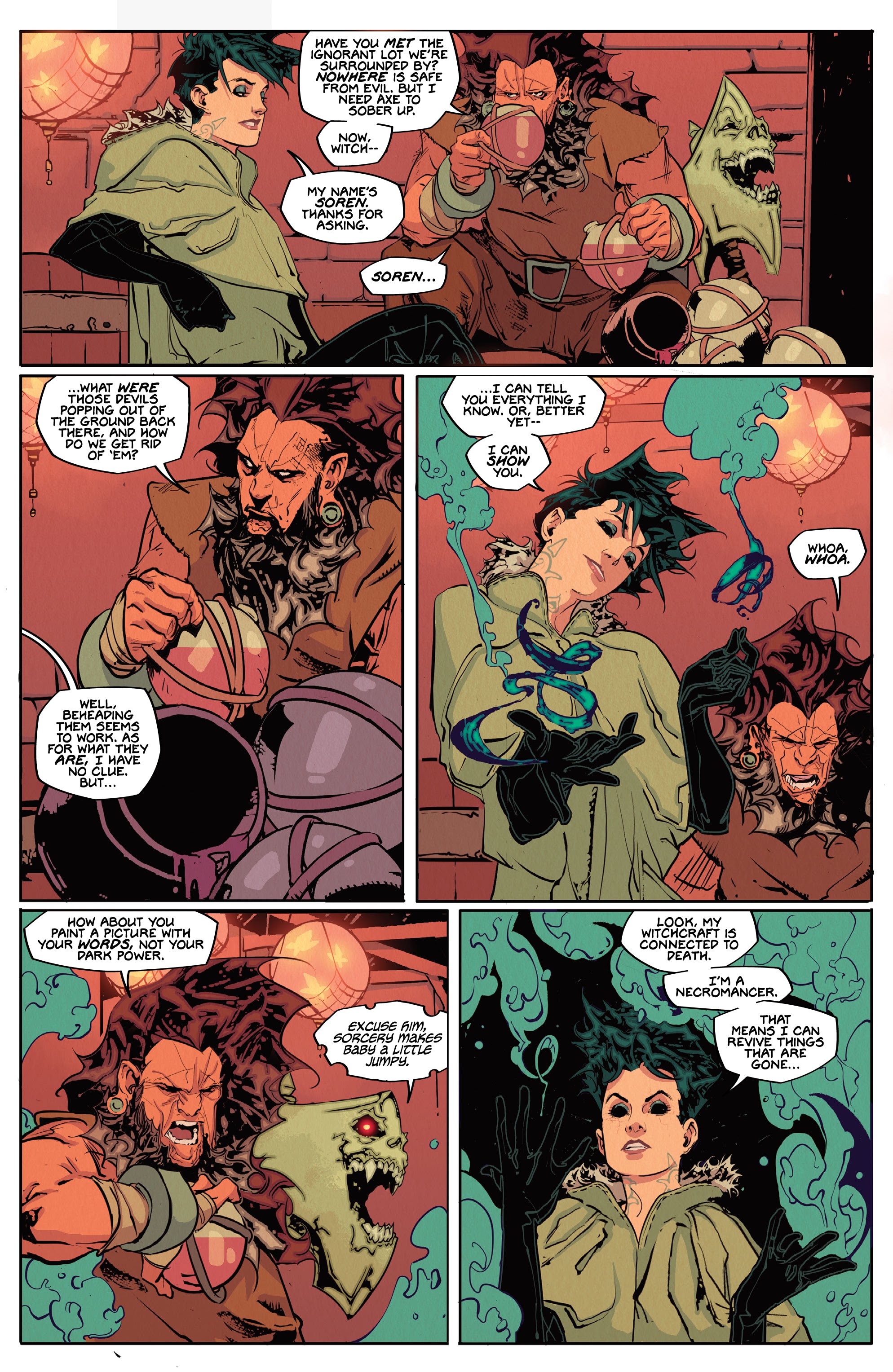 Read online Barbaric comic -  Issue #2 - 4