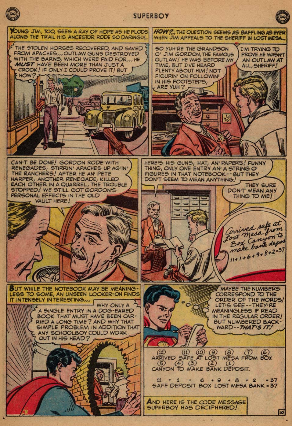 Read online Superboy (1949) comic -  Issue #12 - 11