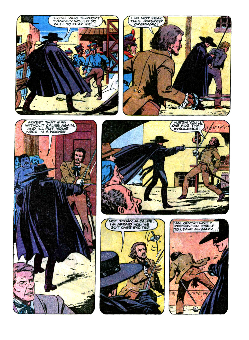 Read online Zorro (1990) comic -  Issue #1 - 10