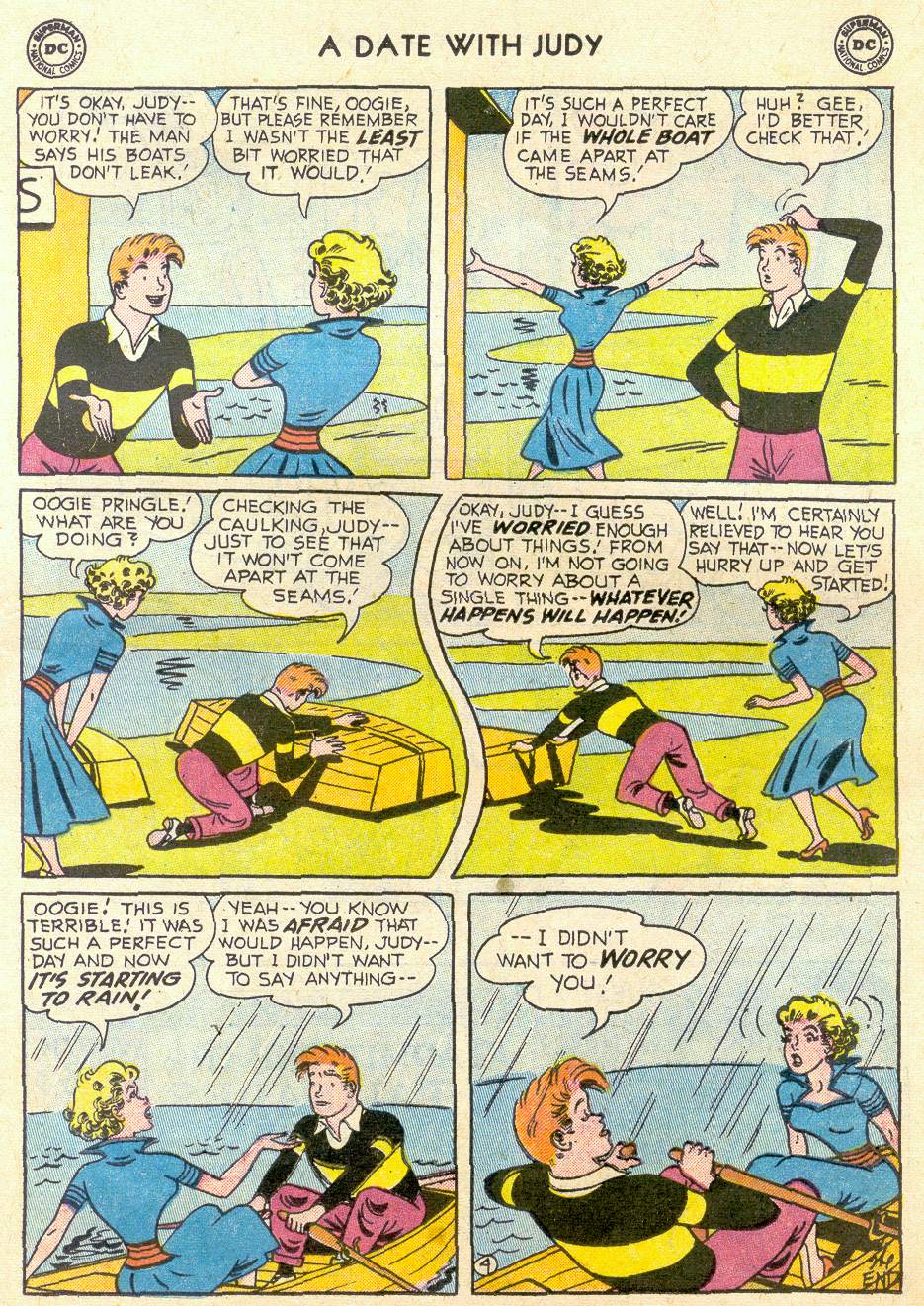 Read online A Date with Judy comic -  Issue #55 - 22