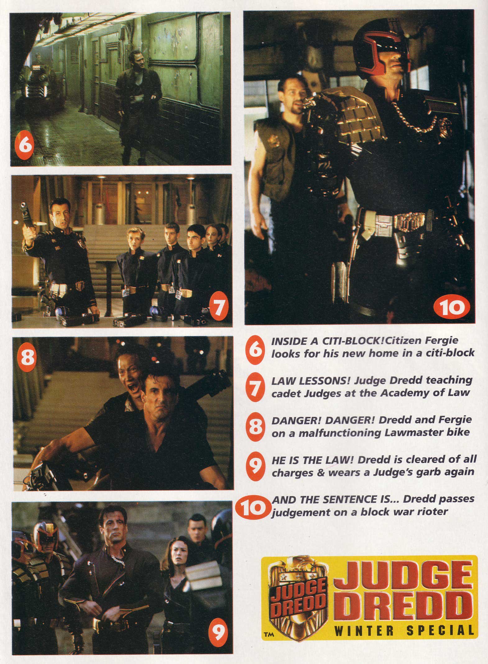 Read online Judge Dredd Lawman of the Future comic -  Issue #8 - 19