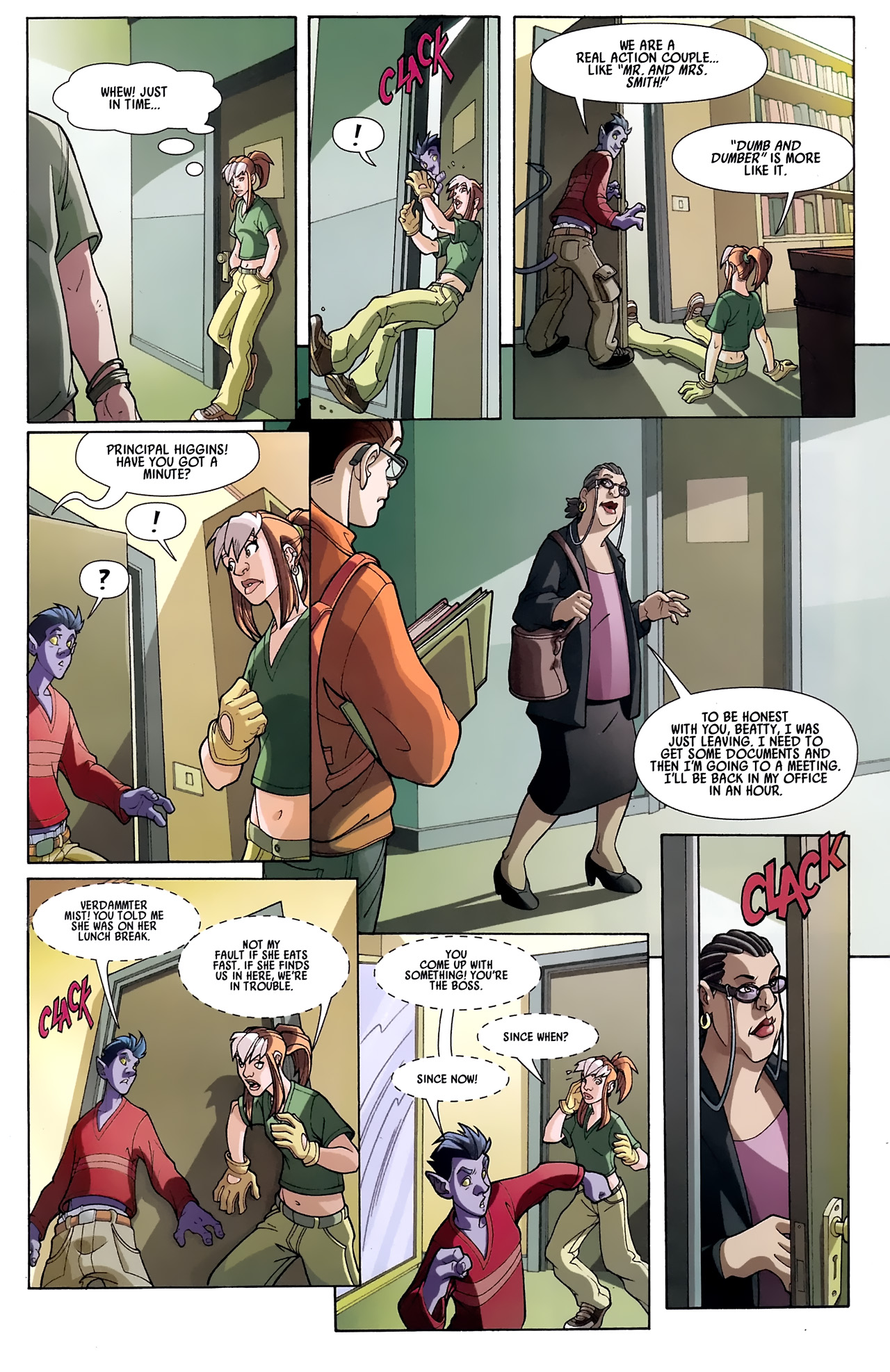 Read online X-Campus comic -  Issue #3 - 15