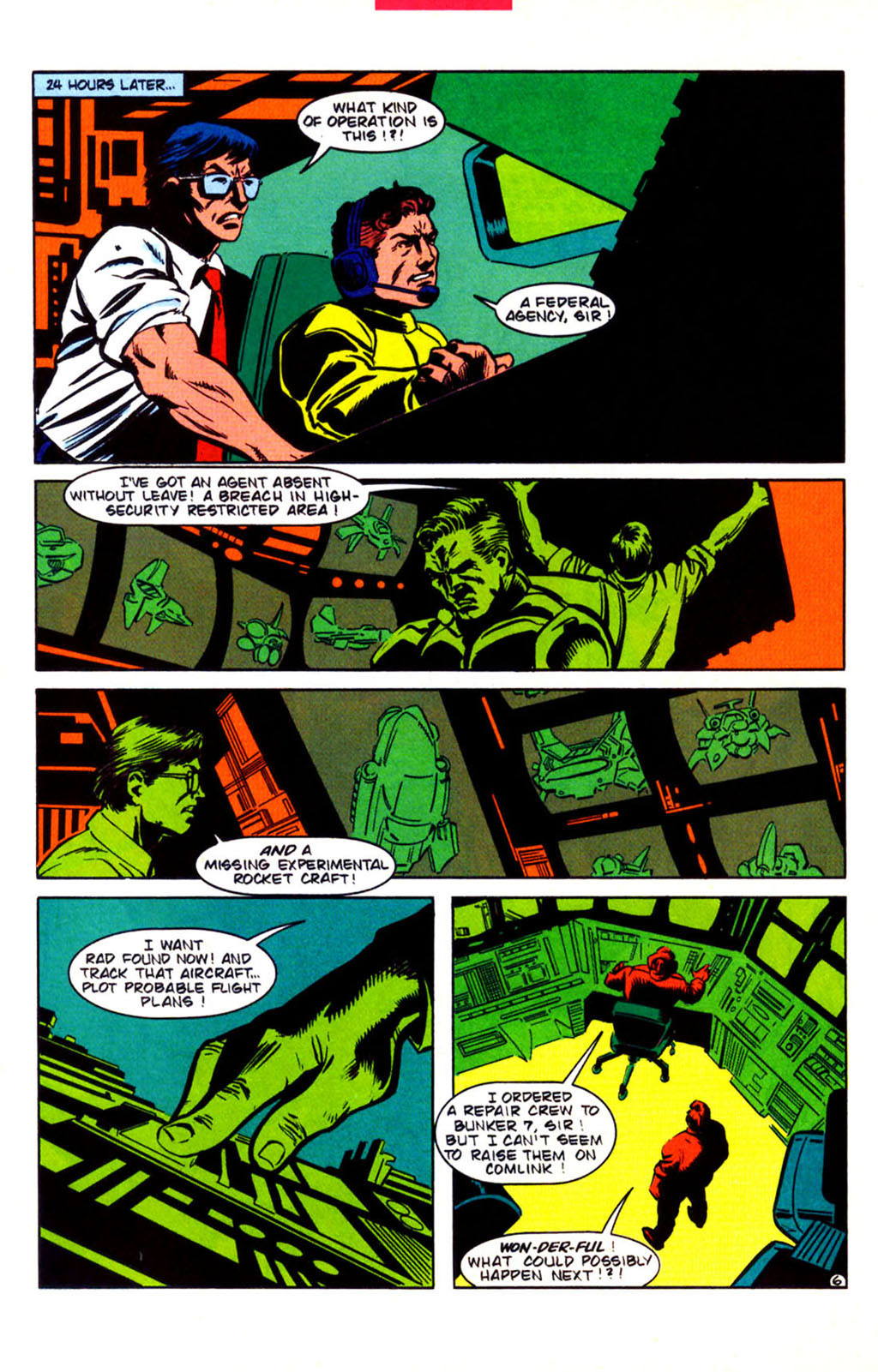 Read online The Web (1991) comic -  Issue #9 - 7