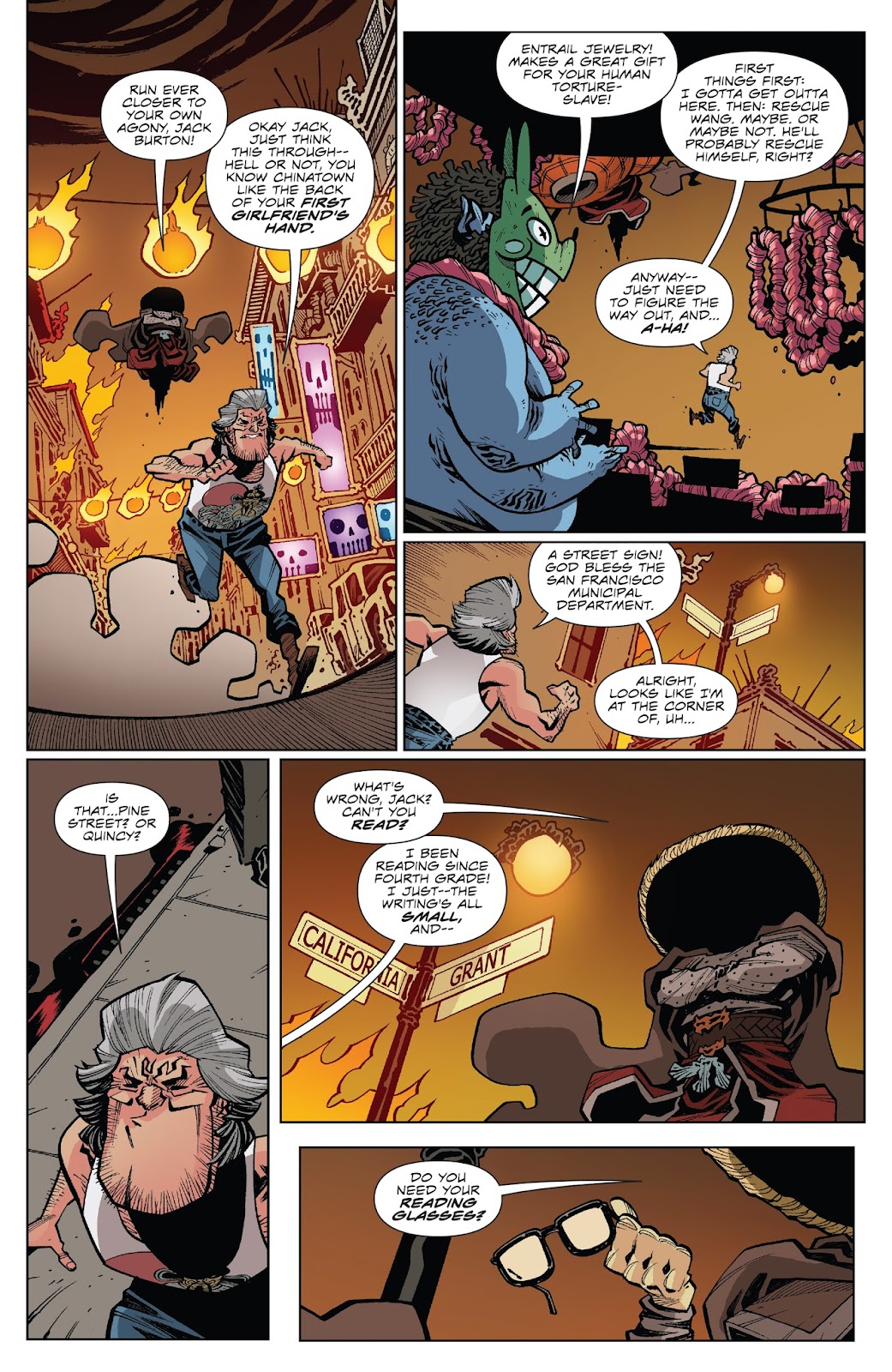 Big Trouble in Little China: Old Man Jack issue 6 - Page 8