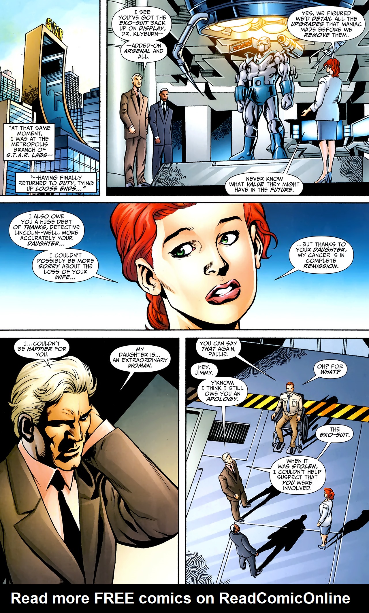 Read online DC Universe: Legacies comic -  Issue #10 - 17