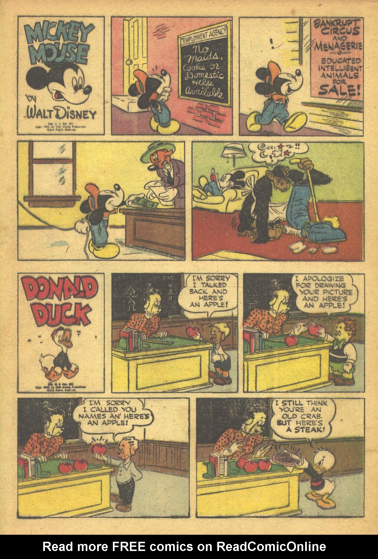 Read online Walt Disney's Comics and Stories comic -  Issue #66 - 29