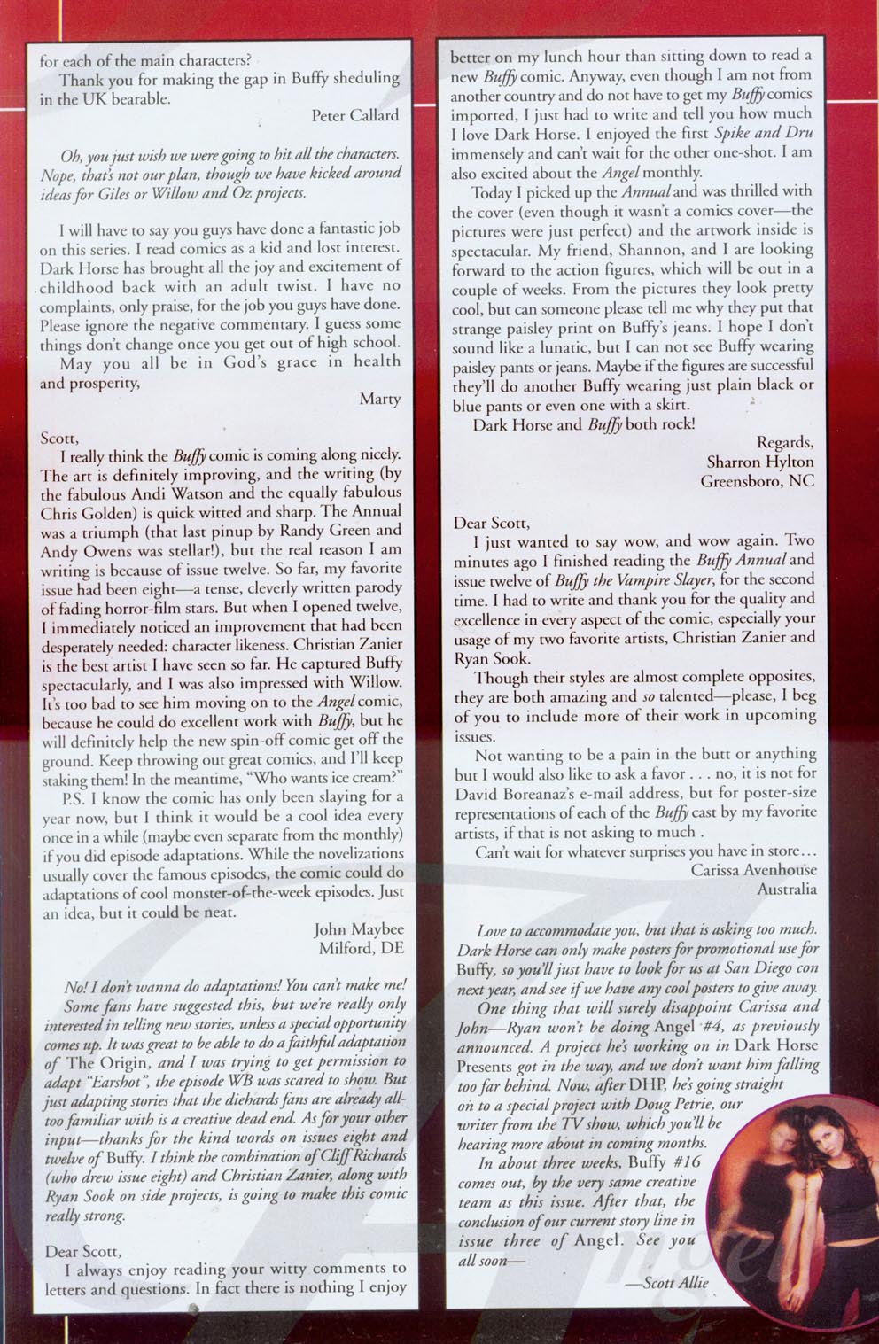 Read online Angel (1999) comic -  Issue #2 - 26