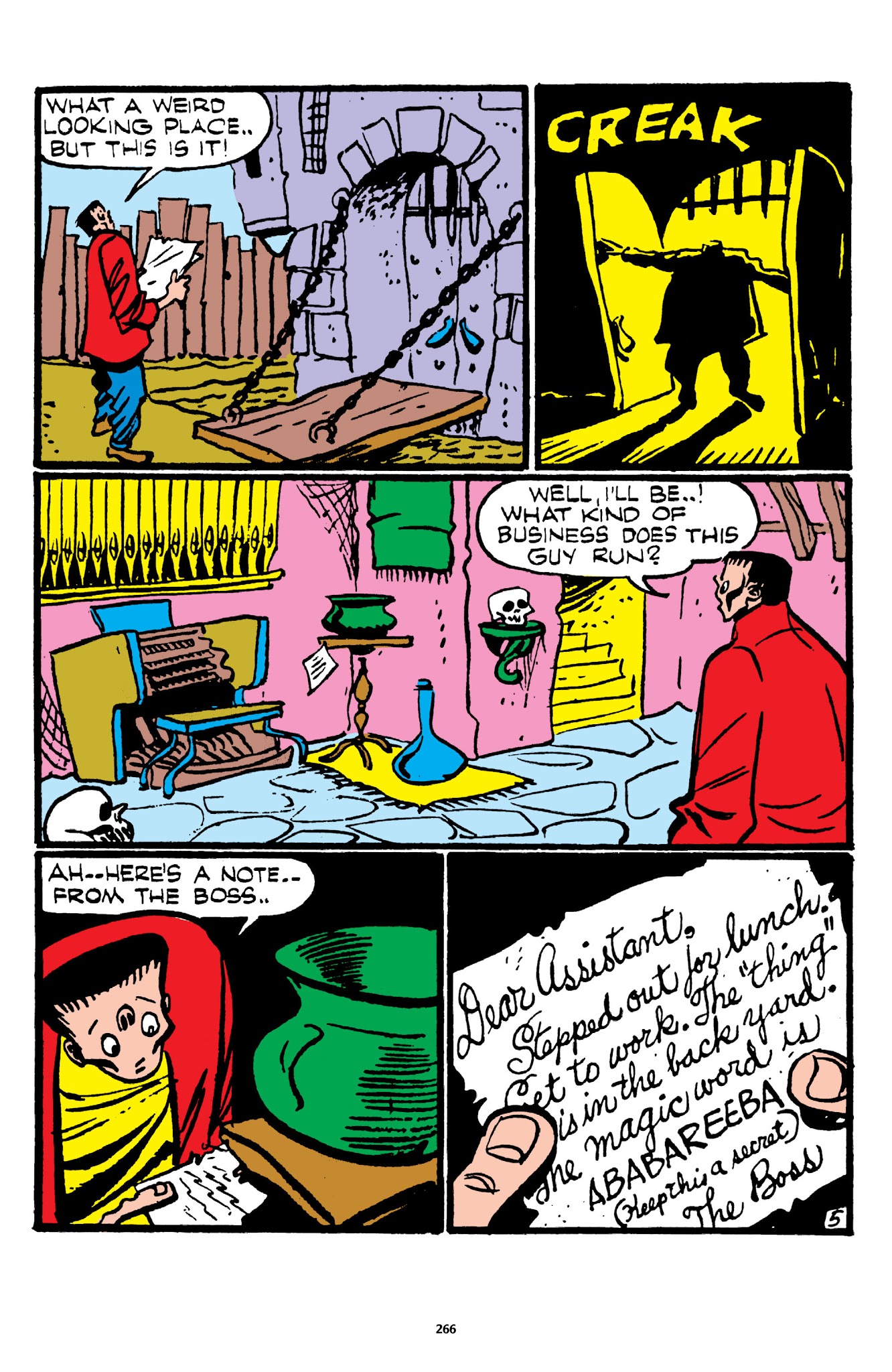 Read online Frankenstein: The Mad Science of Dick Briefer comic -  Issue # TPB - 261