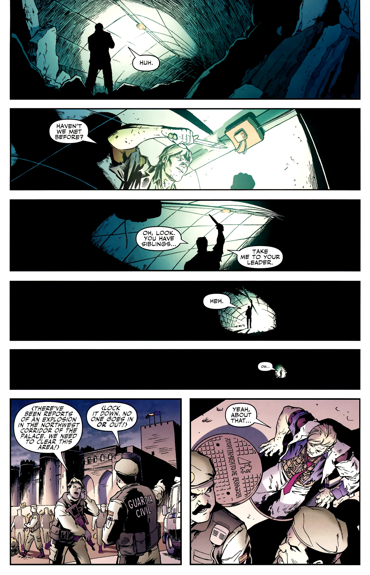 Read online New Avengers: The Reunion comic -  Issue #4 - 9