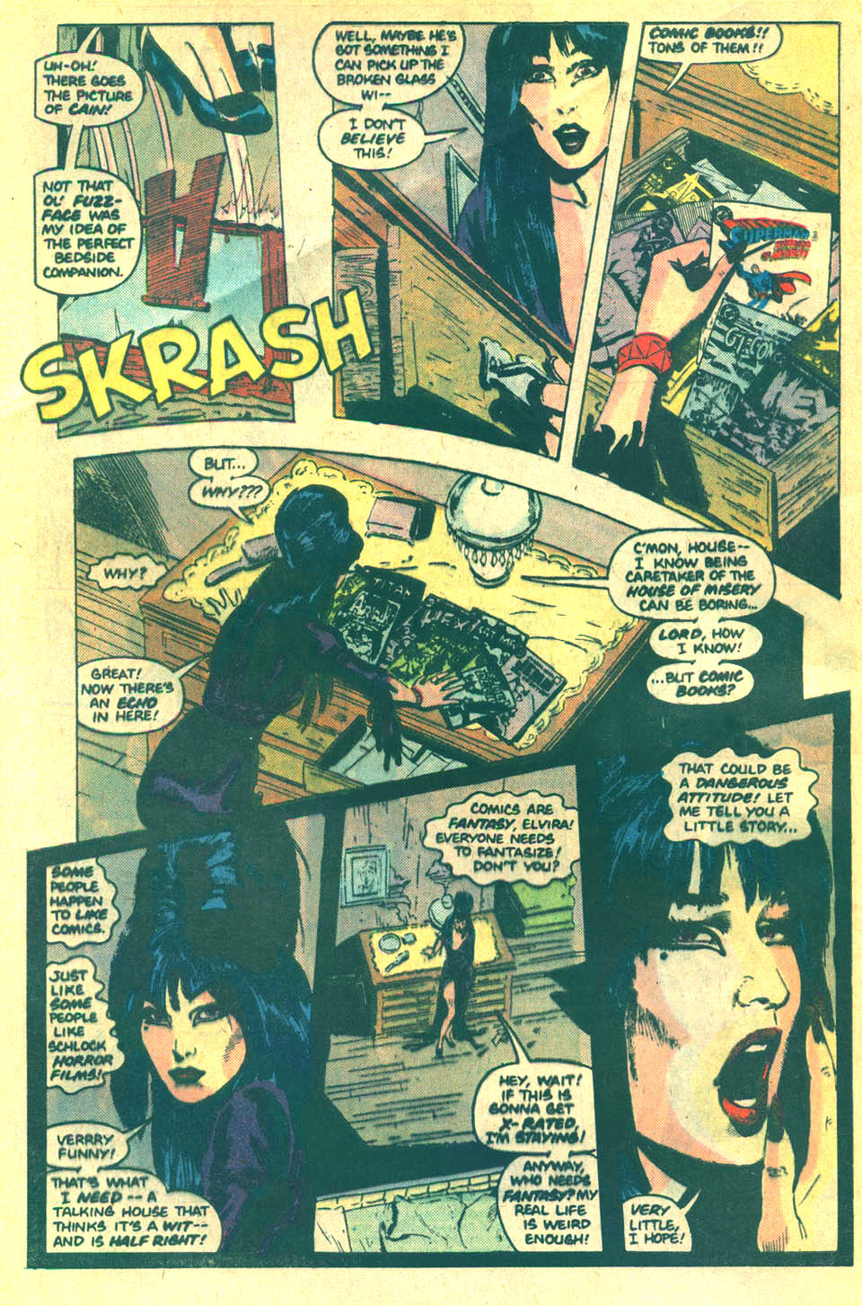 Read online Elvira's House of Mystery comic -  Issue #5 - 3