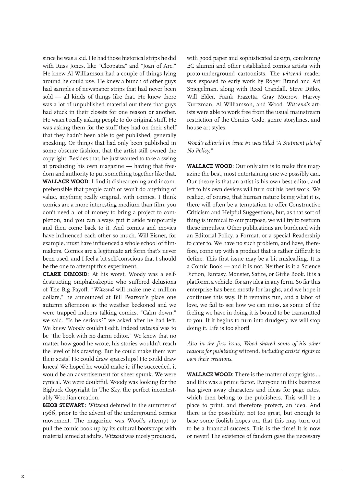 Read online Witzend comic -  Issue # TPB - 327
