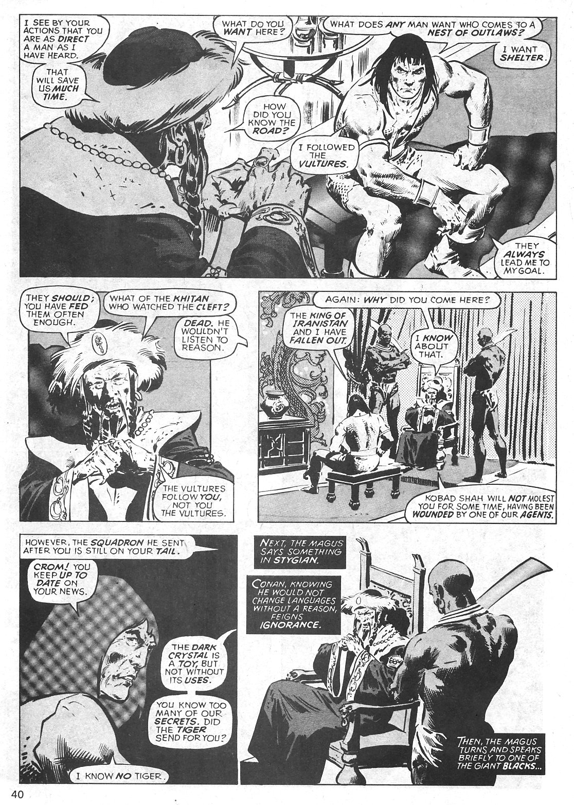 The Savage Sword Of Conan issue 31 - Page 40