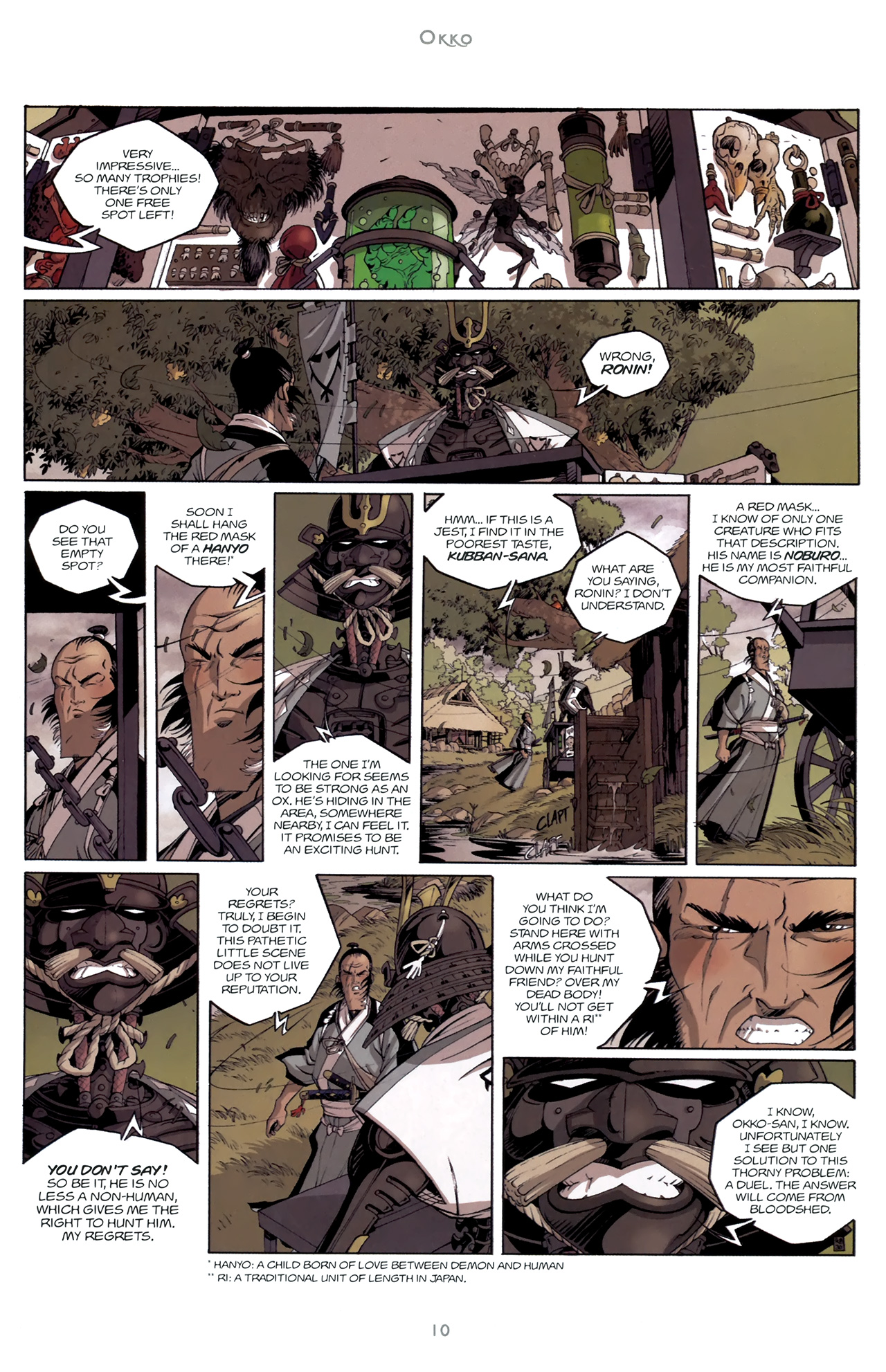 Read online Okko: The Cycle of Air comic -  Issue #2 - 10