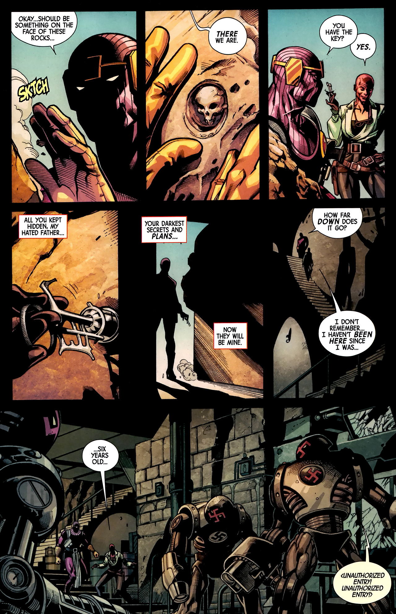 Read online Fear Itself: Book Of The Skull comic -  Issue # Full - 5