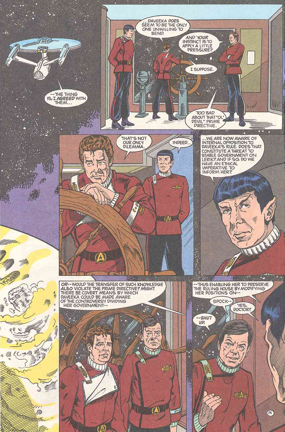 Read online Star Trek (1989) comic -  Issue #21 - 15