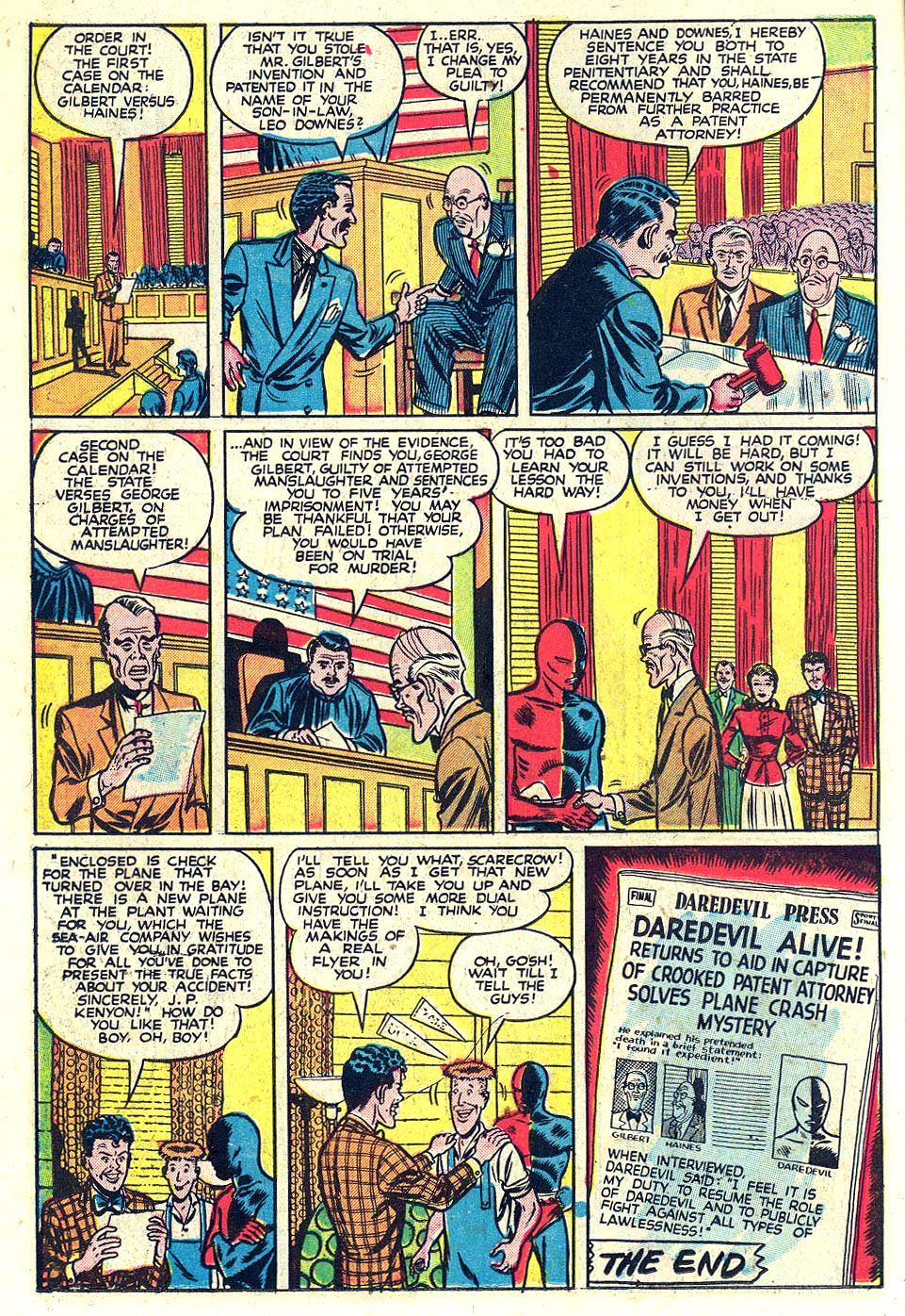 Read online Daredevil (1941) comic -  Issue #45 - 22