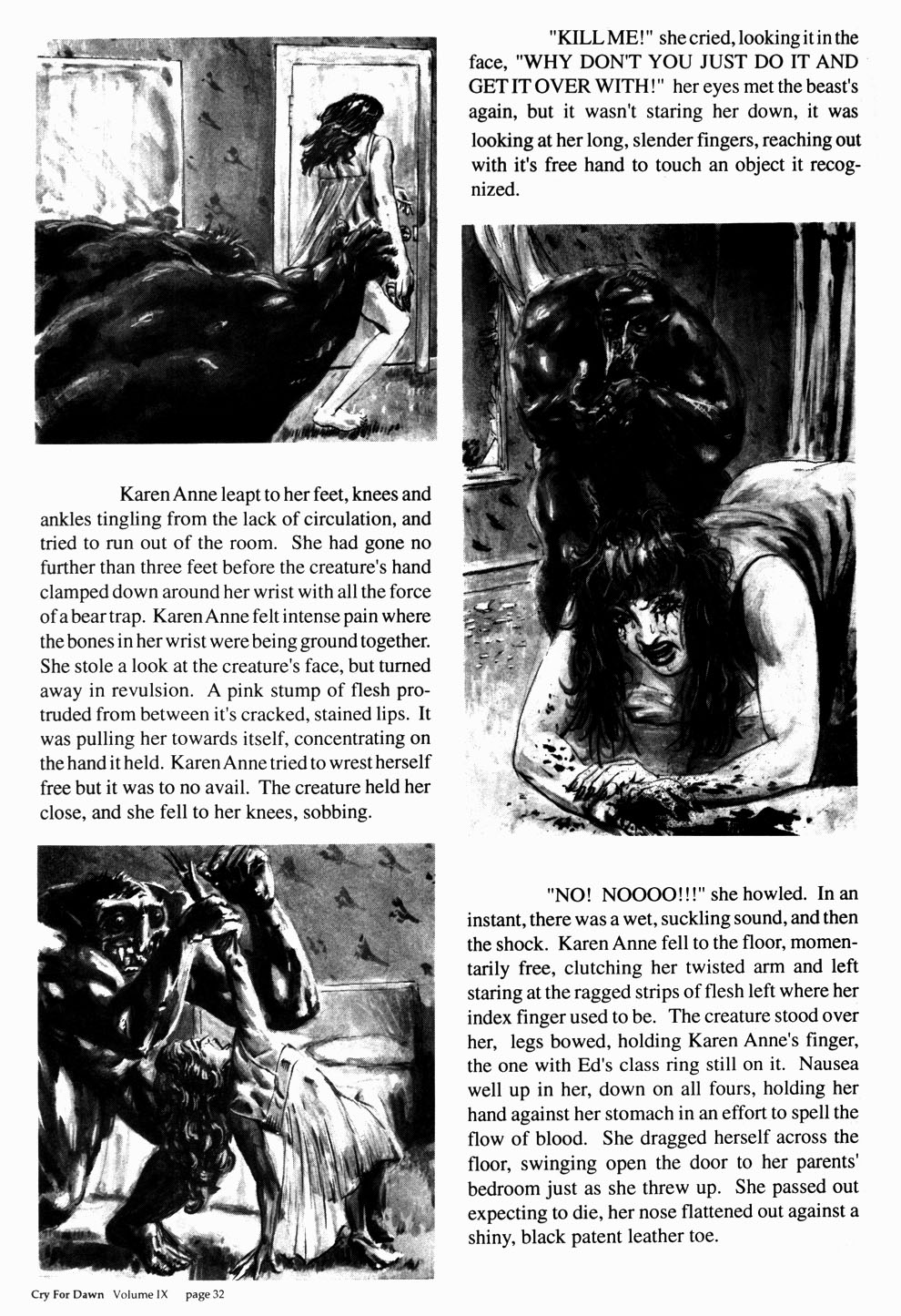 Read online Cry for Dawn comic -  Issue #9 - 35