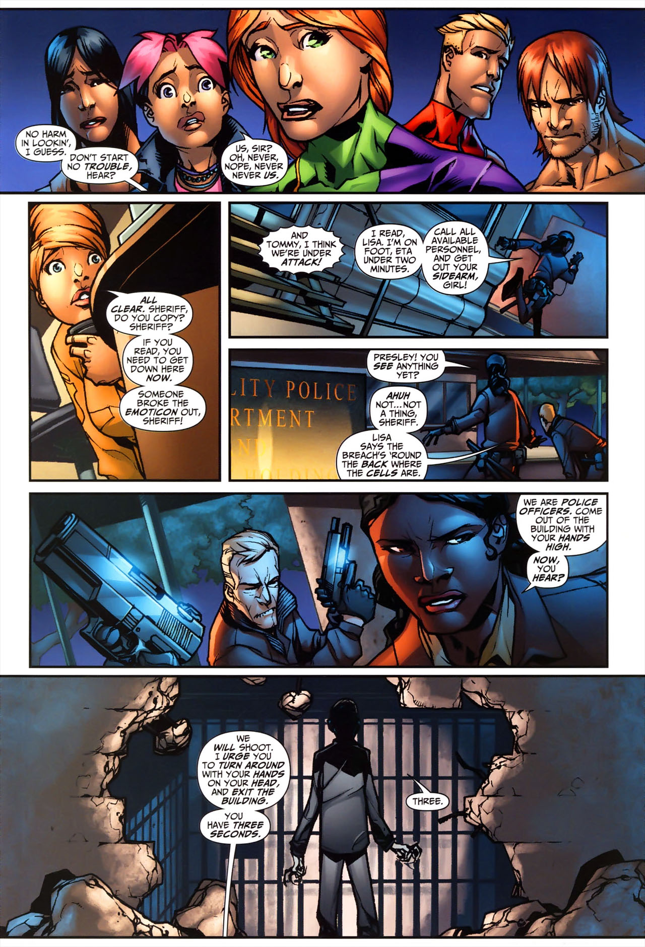 Read online Welcome To Tranquility comic -  Issue #7 - 14