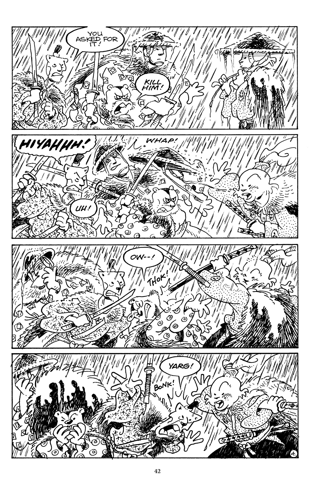 Read online The Usagi Yojimbo Saga comic -  Issue # TPB 6 - 41