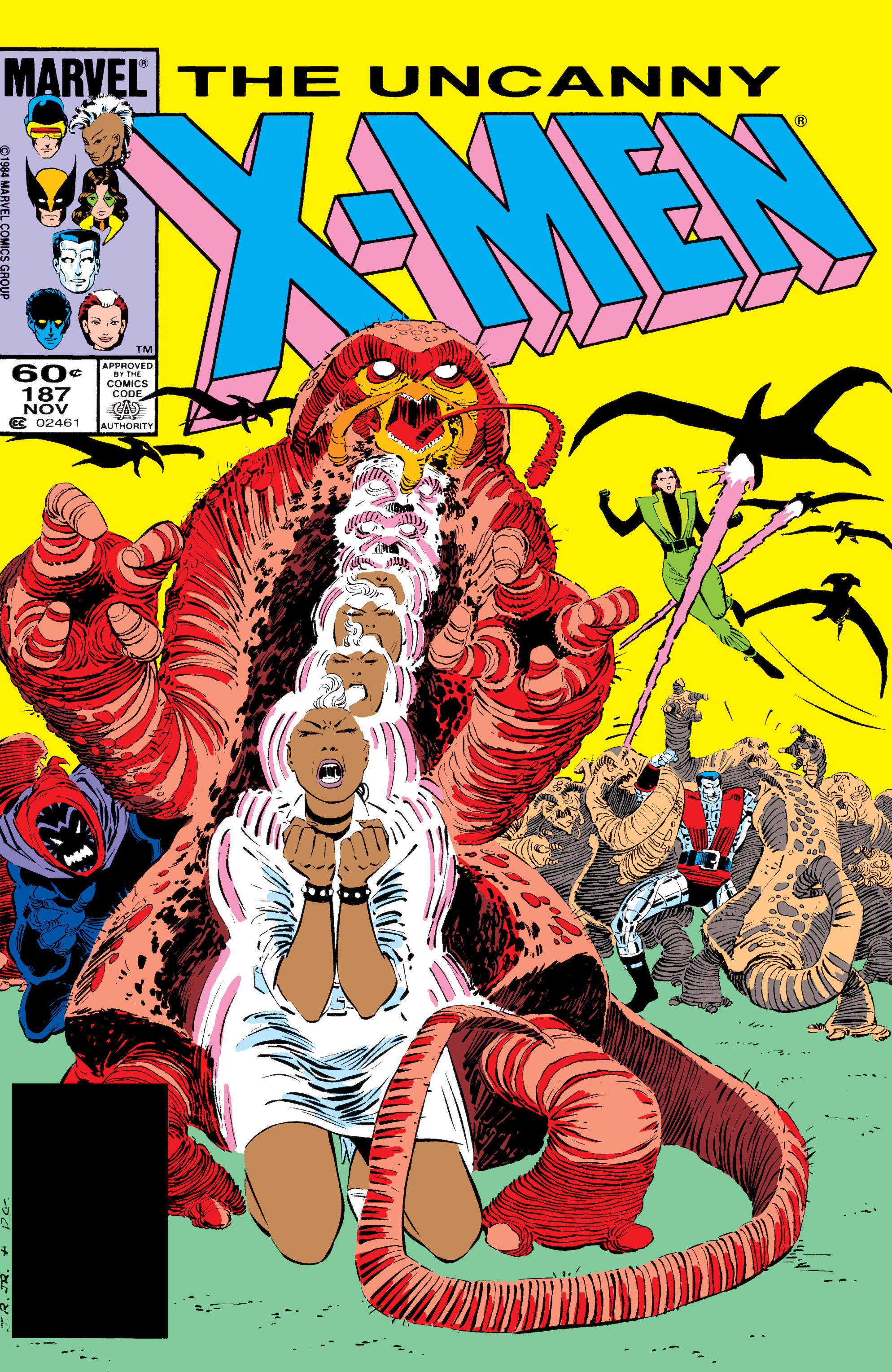 Read online Uncanny X-Men (1963) comic -  Issue #187 - 1