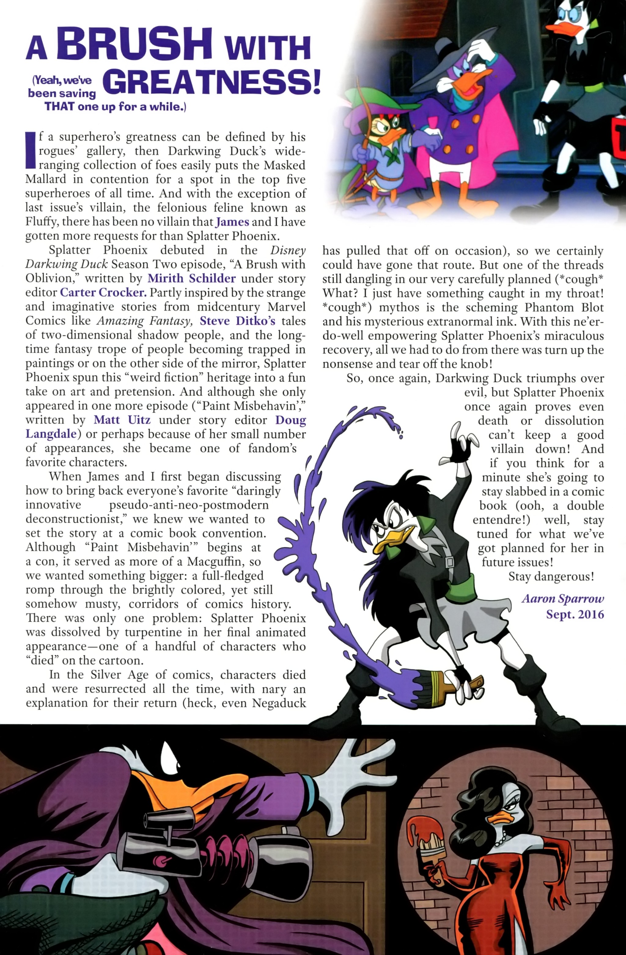 Read online Disney Darkwing Duck comic -  Issue #6 - 26