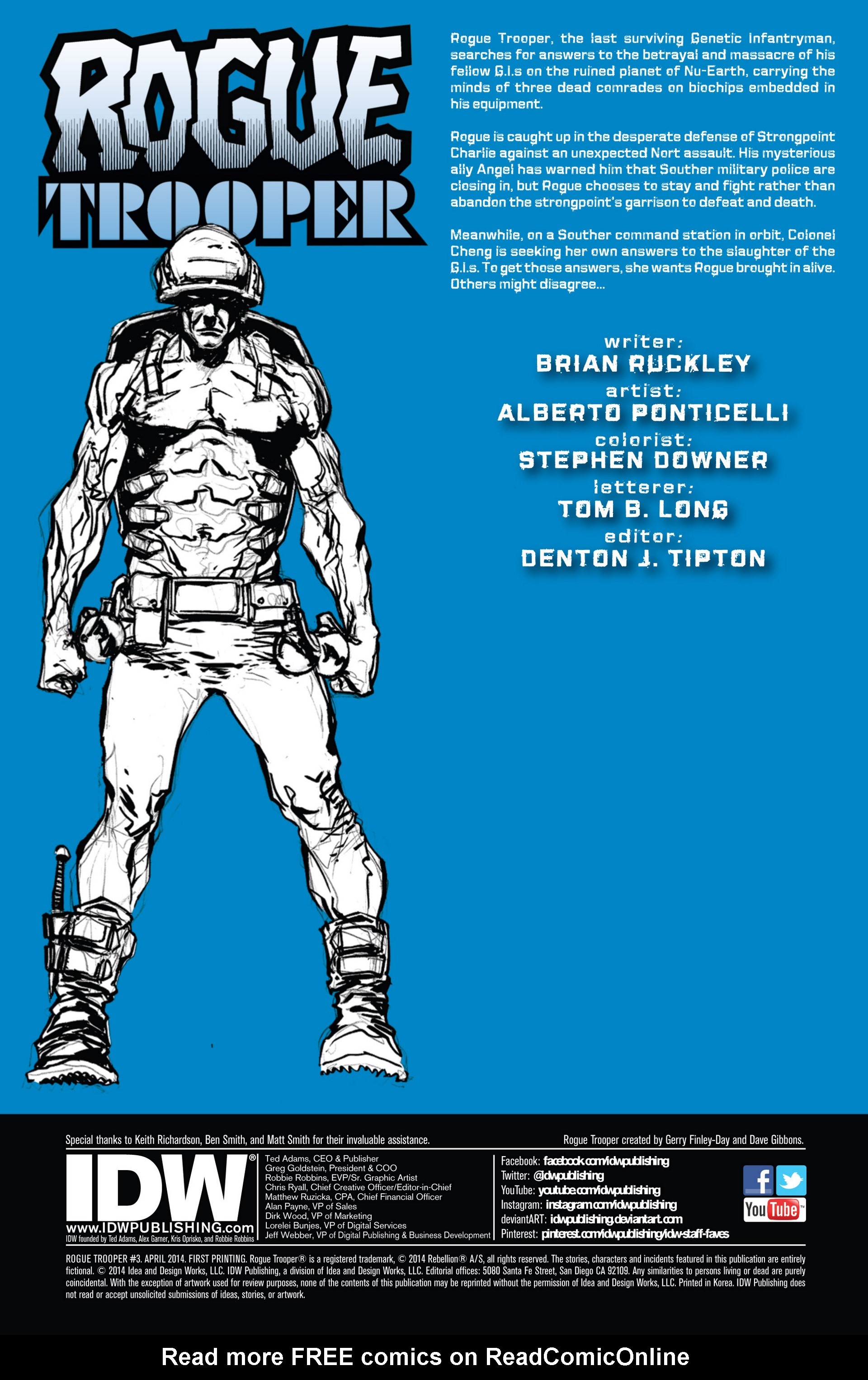Read online Rogue Trooper (2014) comic -  Issue #3 - 3