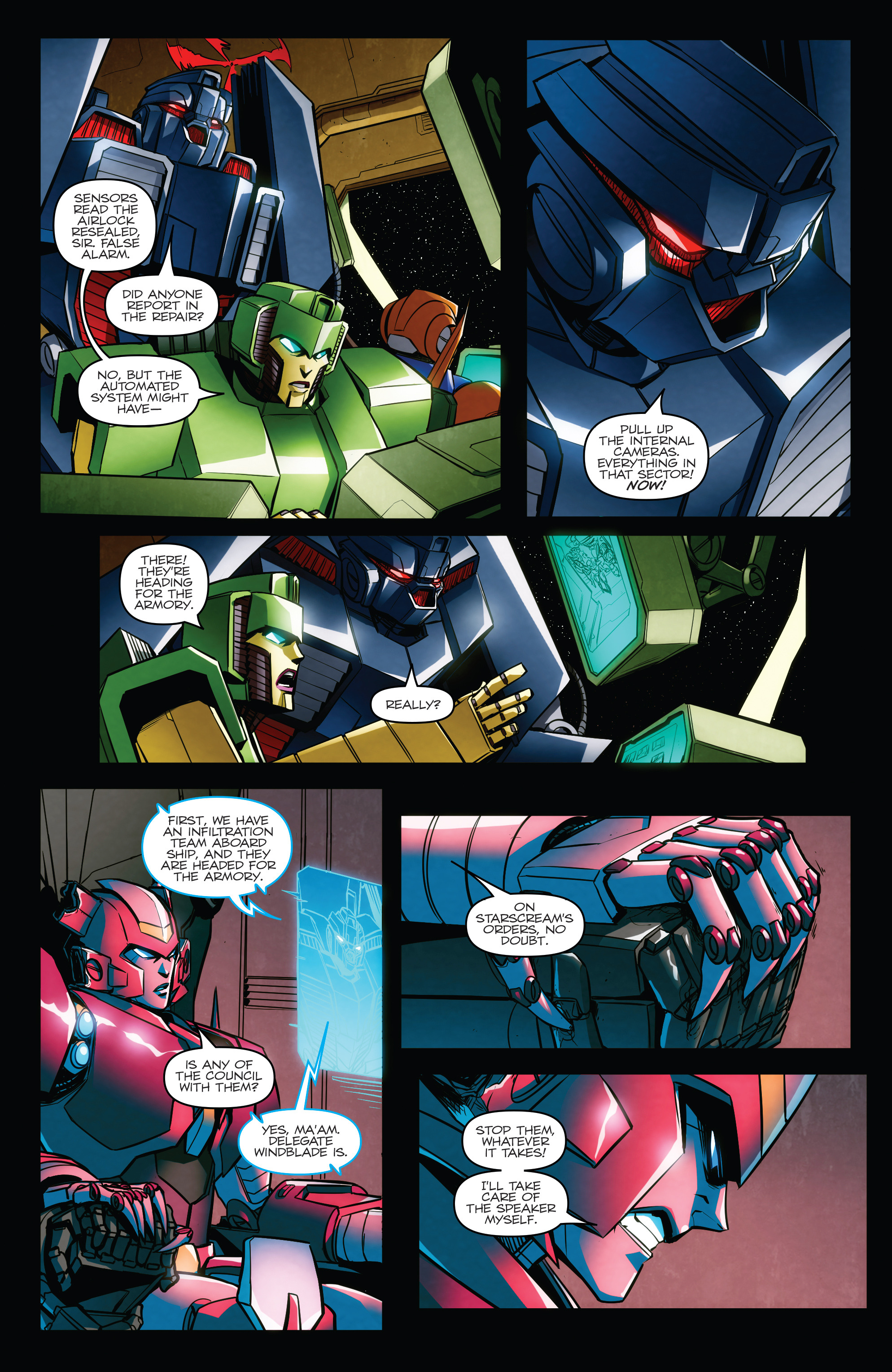 Read online Transformers: Till All Are One comic -  Issue #7 - 16