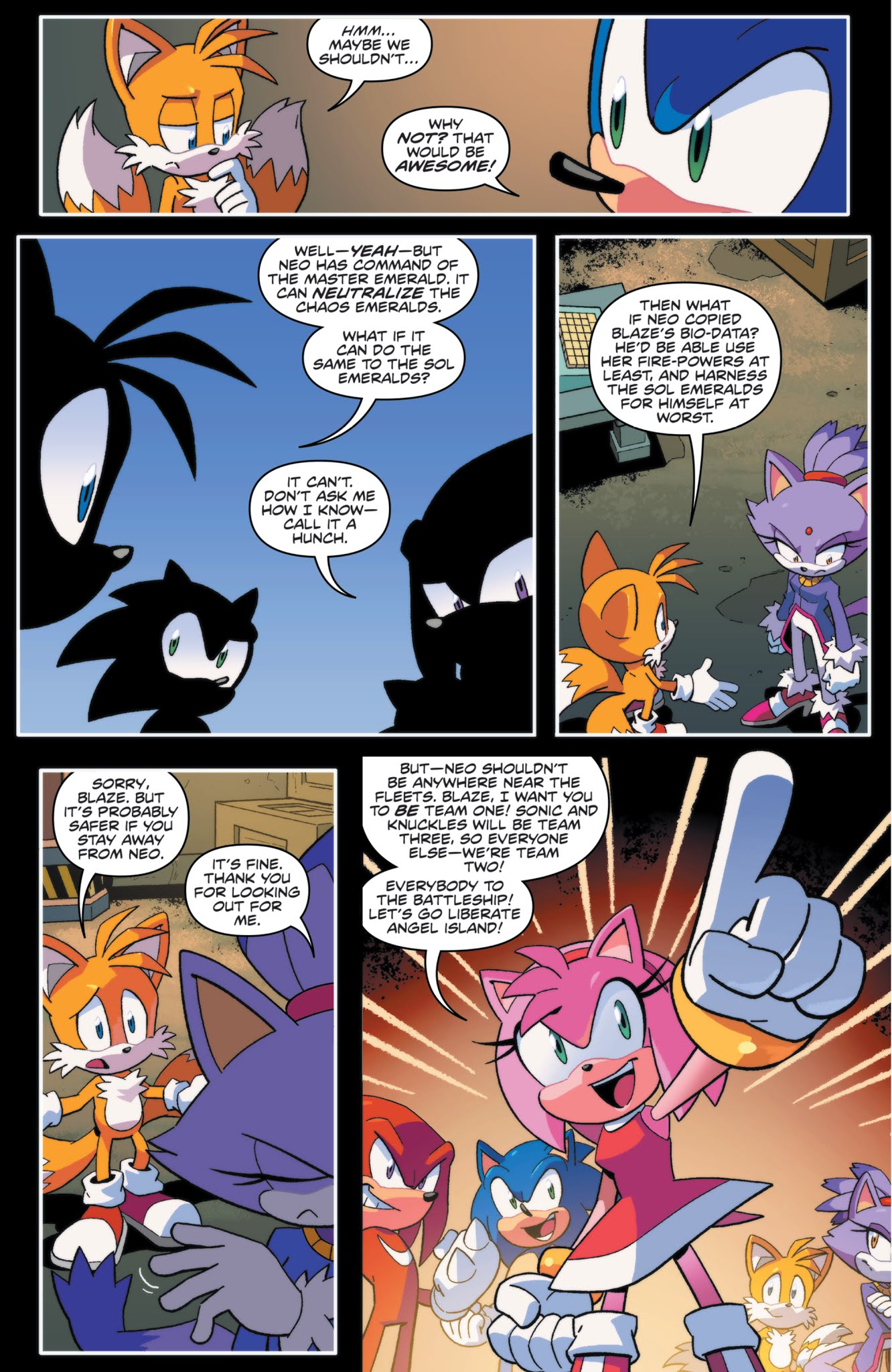 Read online Sonic the Hedgehog (2018) comic -  Issue #9 - 10