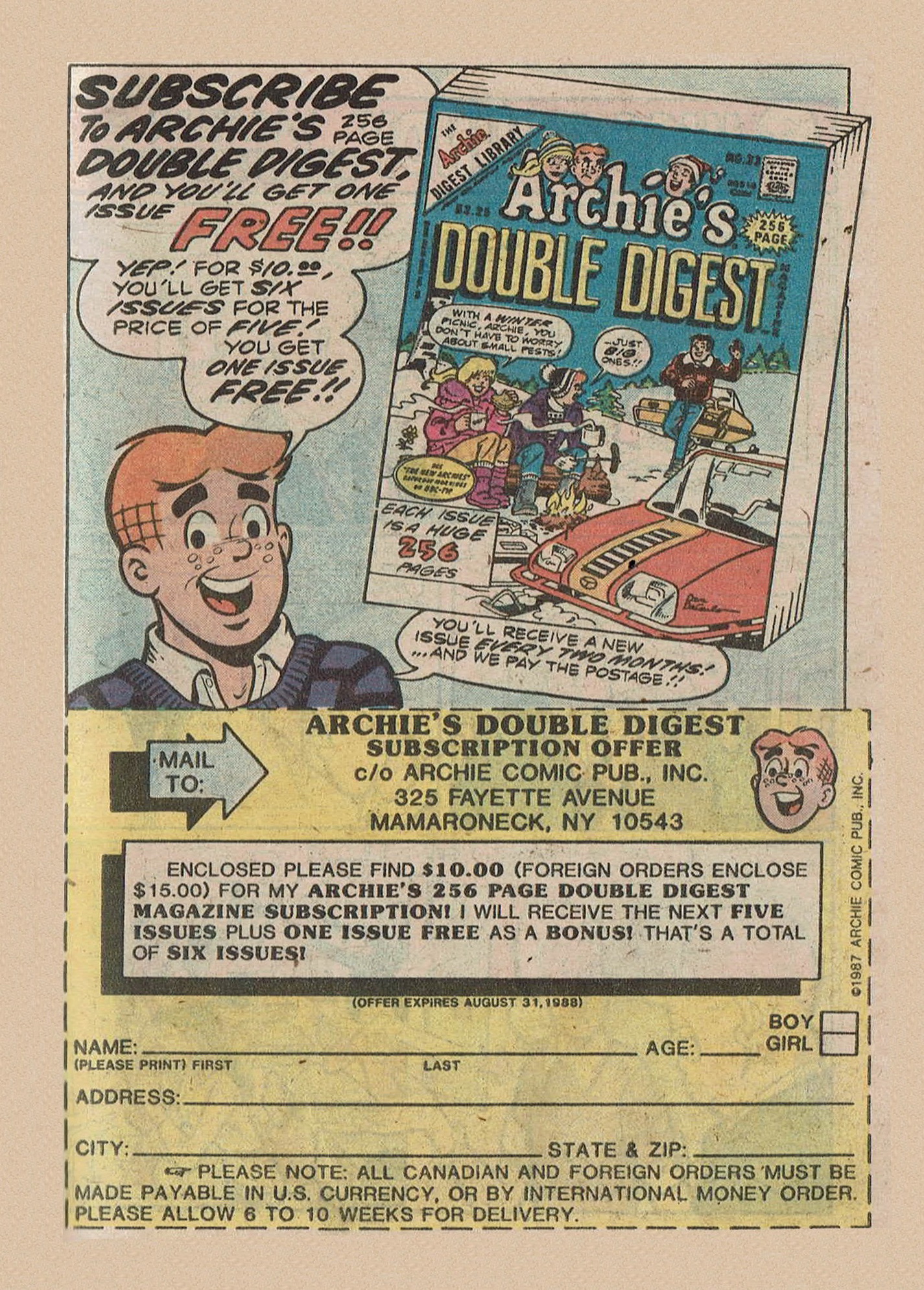 Read online Archie Annual Digest Magazine comic -  Issue #52 - 35