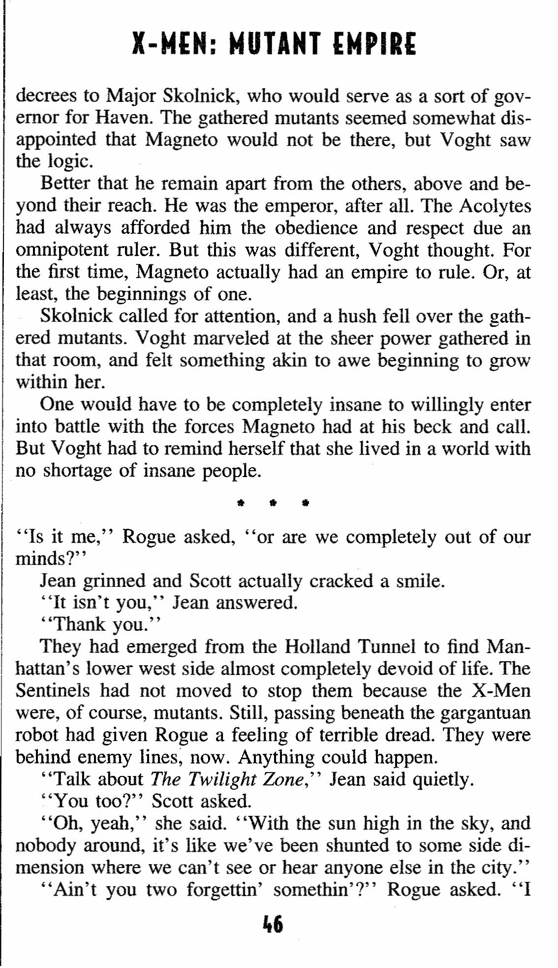 Read online X-Men: Mutant Empire comic -  Issue # TPB 3 (Part 1) - 46