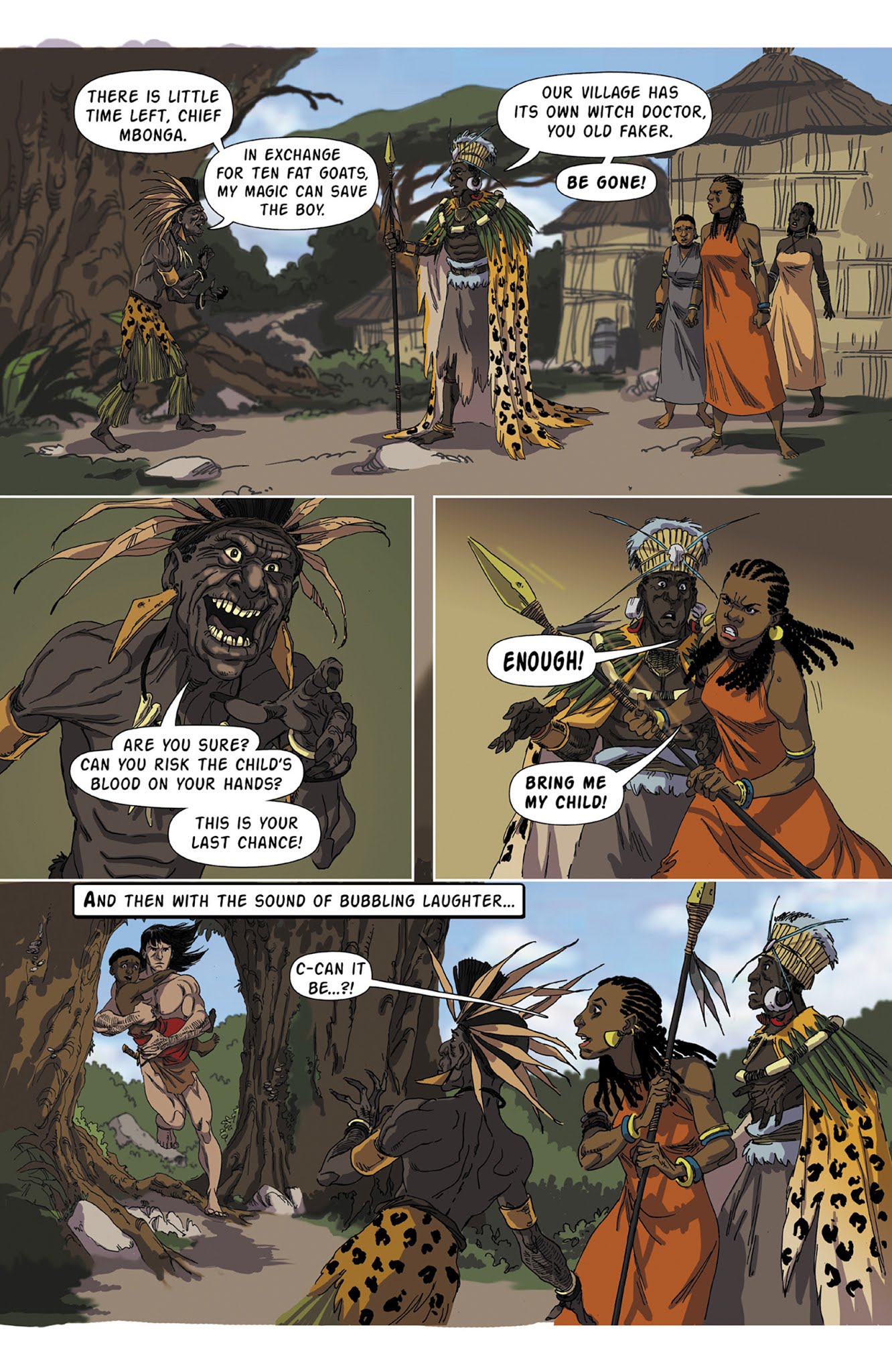 Read online Edgar Rice Burroughs' Jungle Tales of Tarzan comic -  Issue # TPB (Part 1) - 76