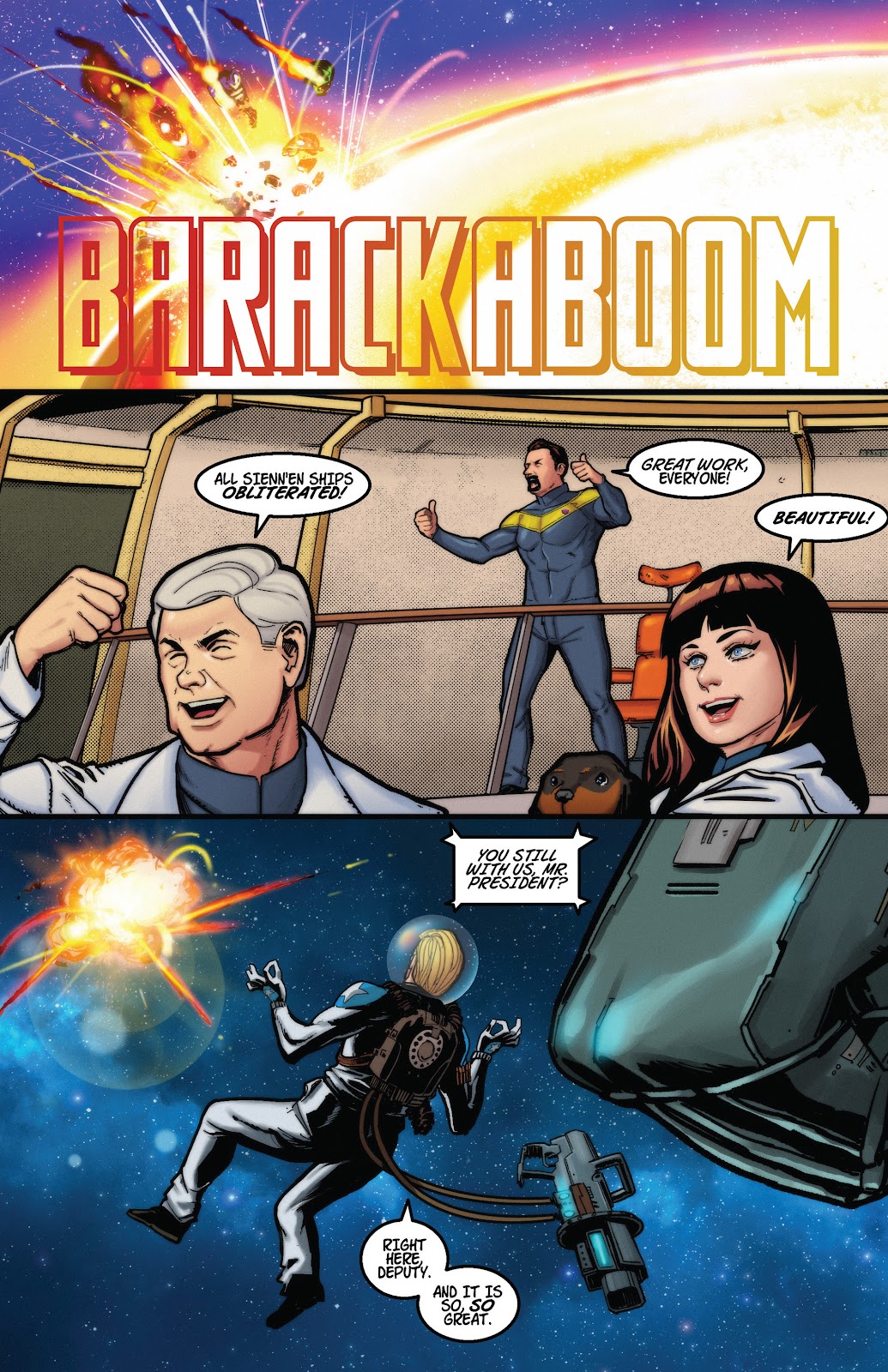 Read Online Trump S Space Force Comic Issue Full