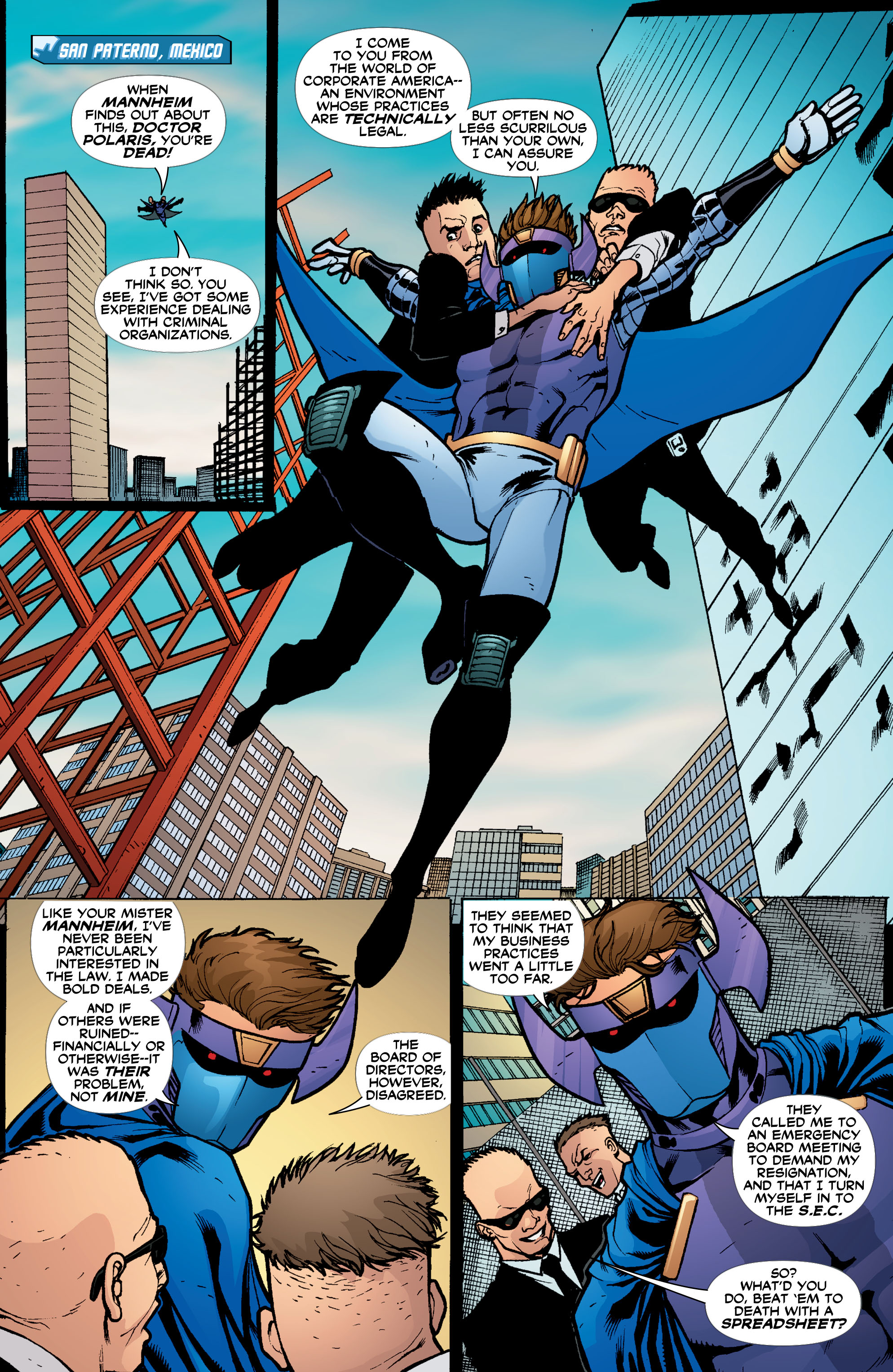 Read online Blue Beetle (2006) comic -  Issue #32 - 2