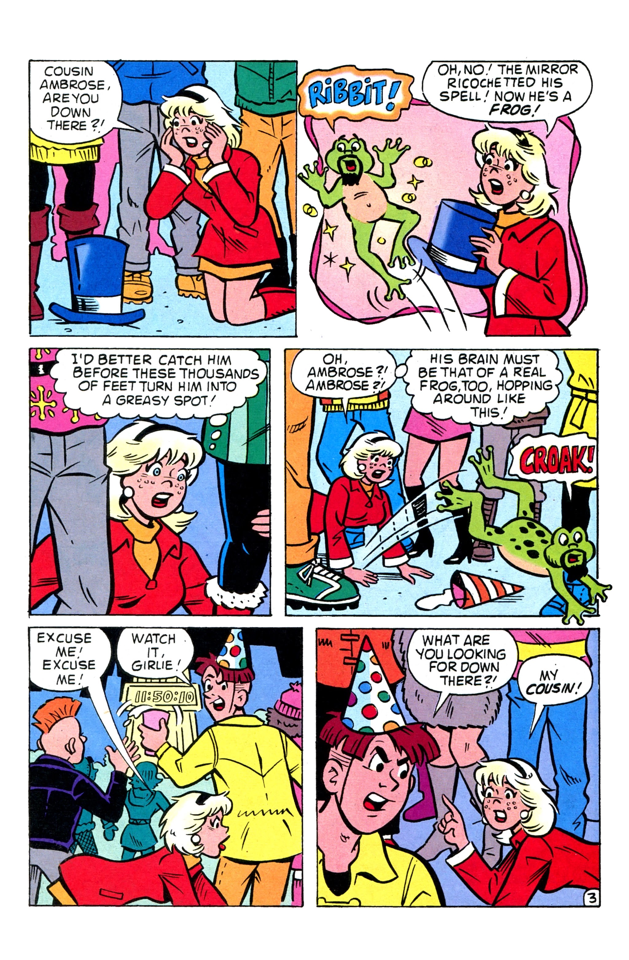 Read online Sabrina's Holiday Spectacular comic -  Issue #3 - 47