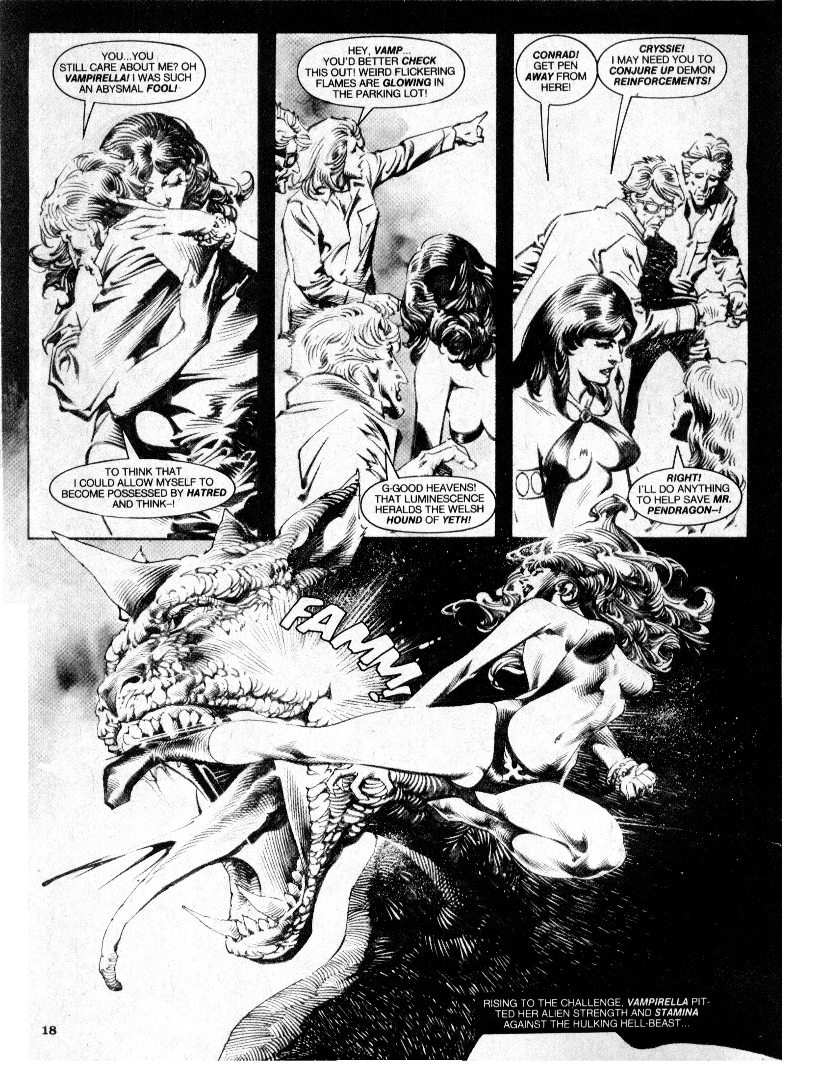 Read online Vampirella (1969) comic -  Issue #96 - 18