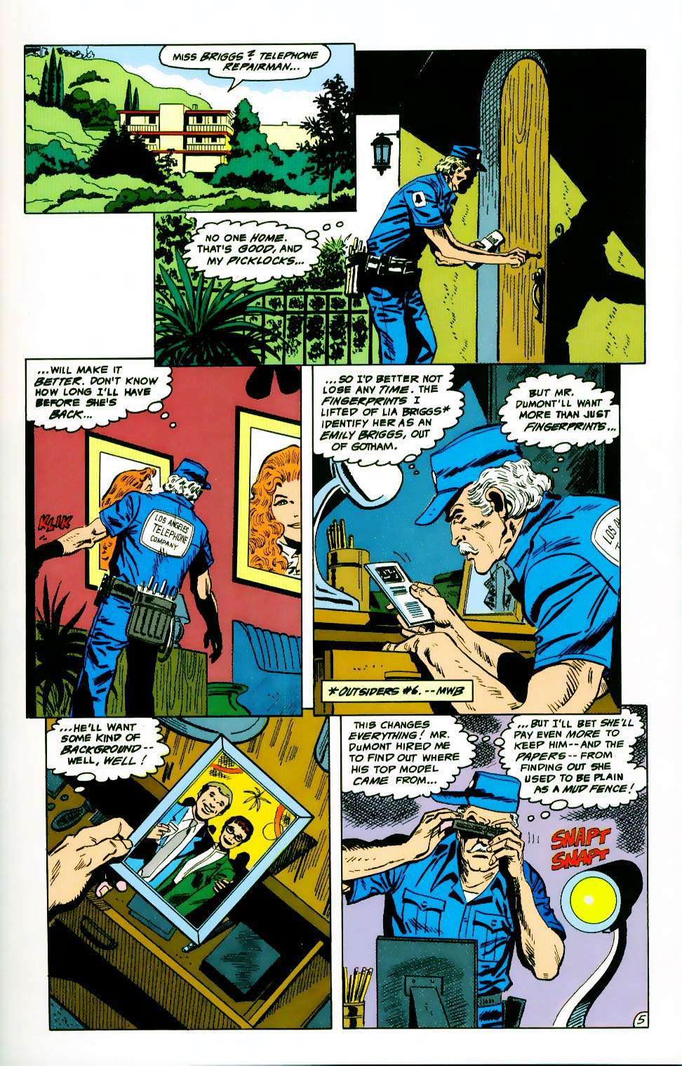 Read online The Outsiders (1985) comic -  Issue #12 - 6
