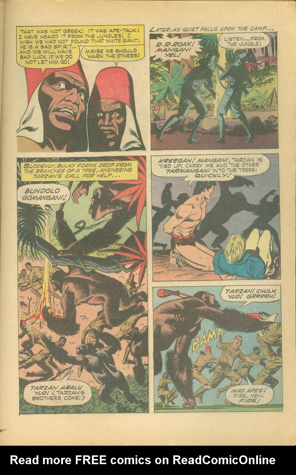 Read online Tarzan (1962) comic -  Issue #161 - 21