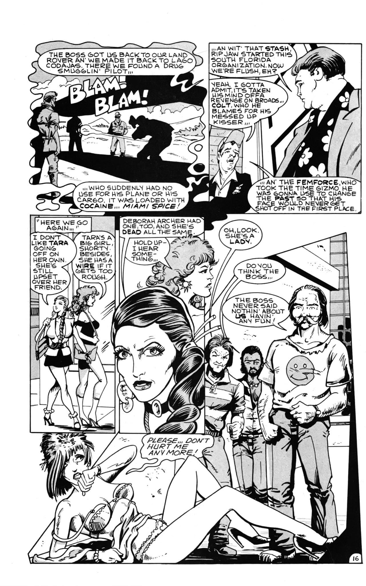 Read online Femforce: Out Of The Asylum Special comic -  Issue # Full - 19