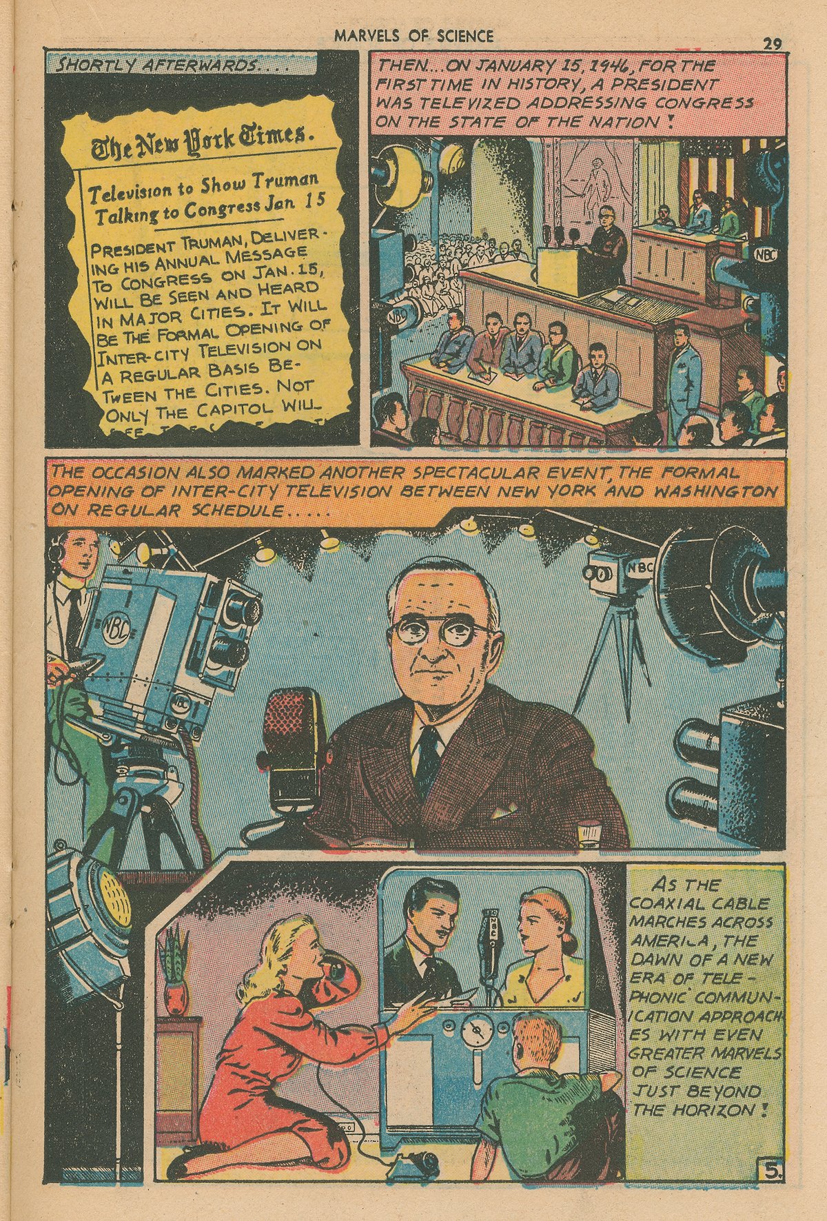 Read online Marvels Of Science comic -  Issue #3 - 31