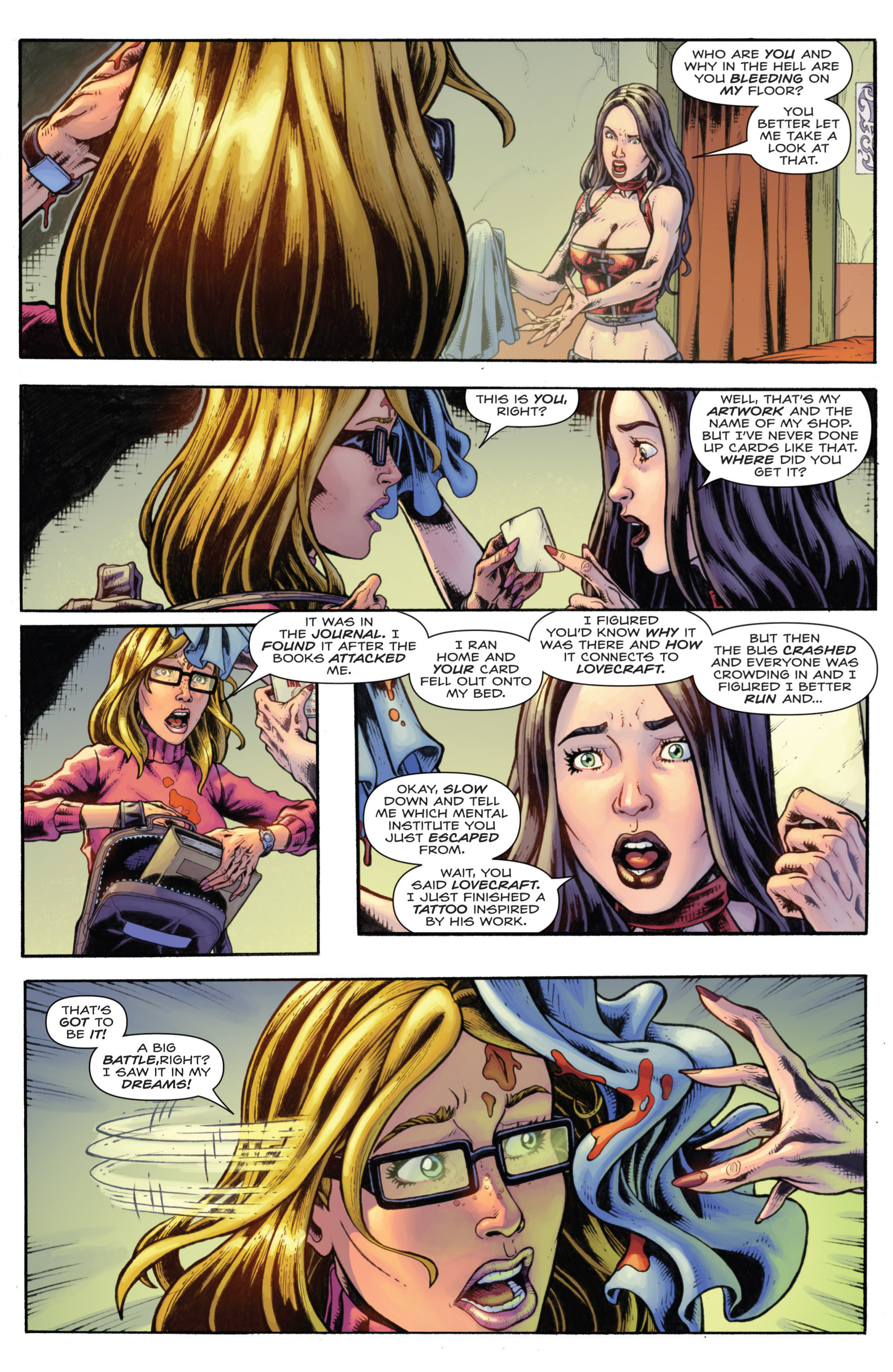 Read online Grimm Fairy Tales presents Call of Wonderland comic -  Issue # TPB - 49