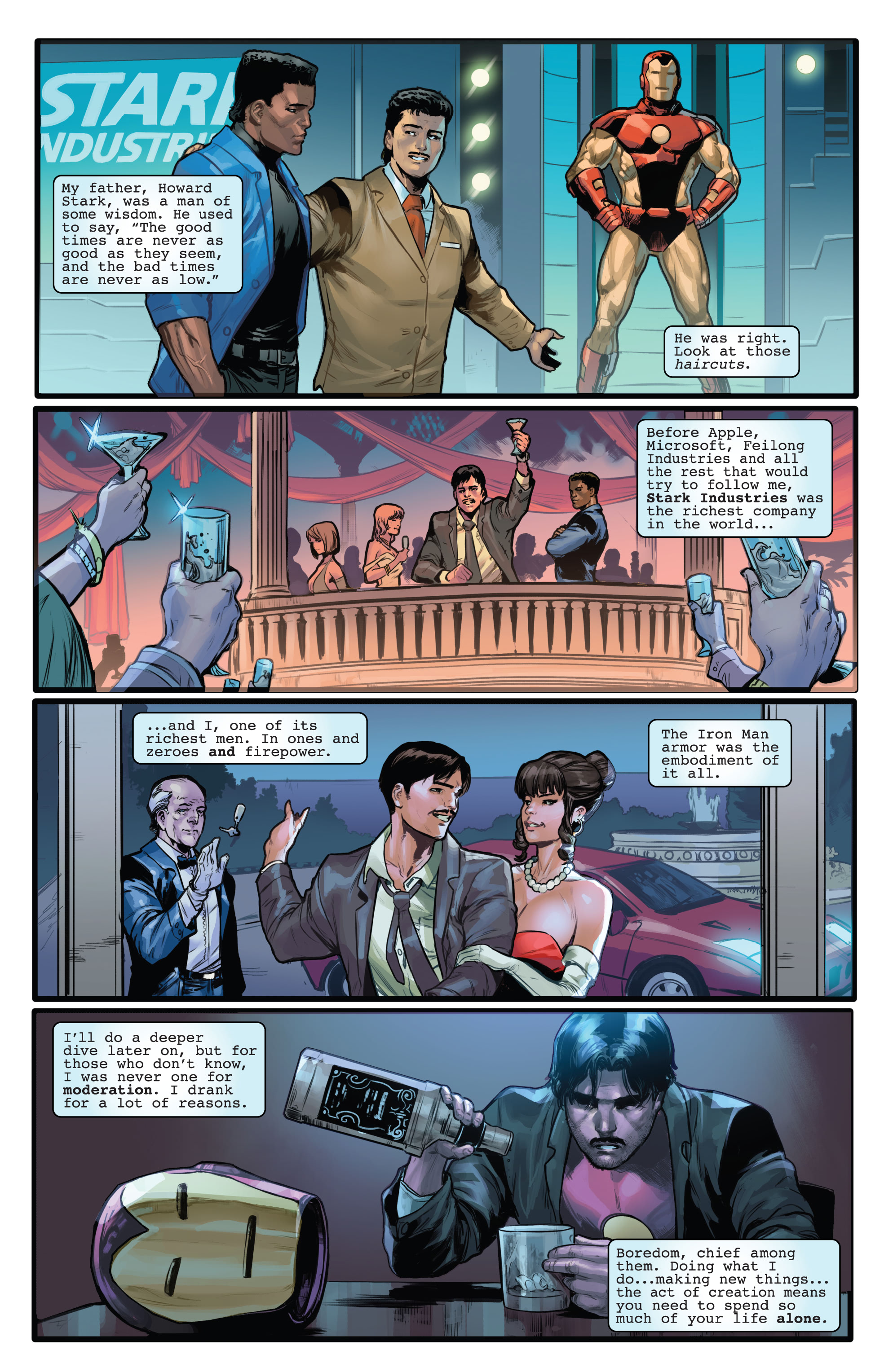 Read online The Invincible Iron Man (2022) comic -  Issue #1 - 4
