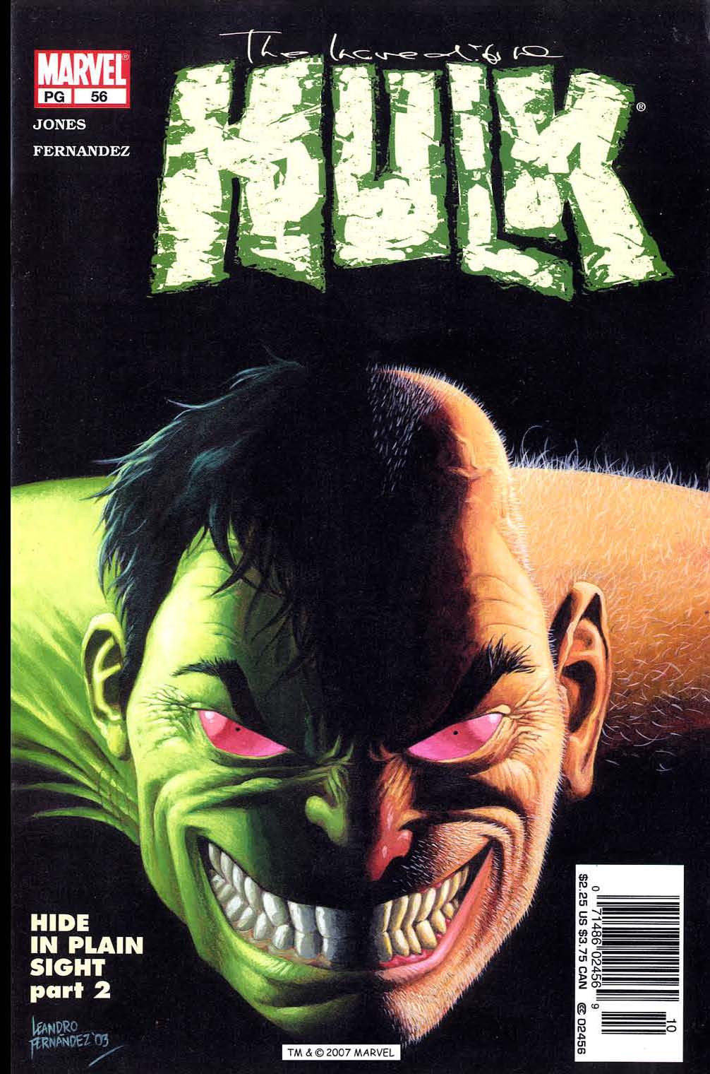 Read online The Incredible Hulk (2000) comic -  Issue #56 - 1