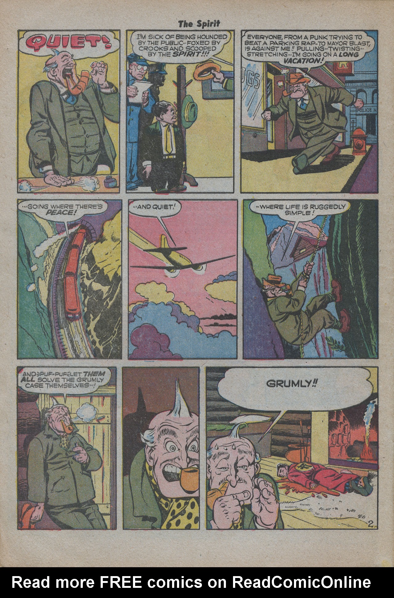 Read online The Spirit (1944) comic -  Issue #21 - 12
