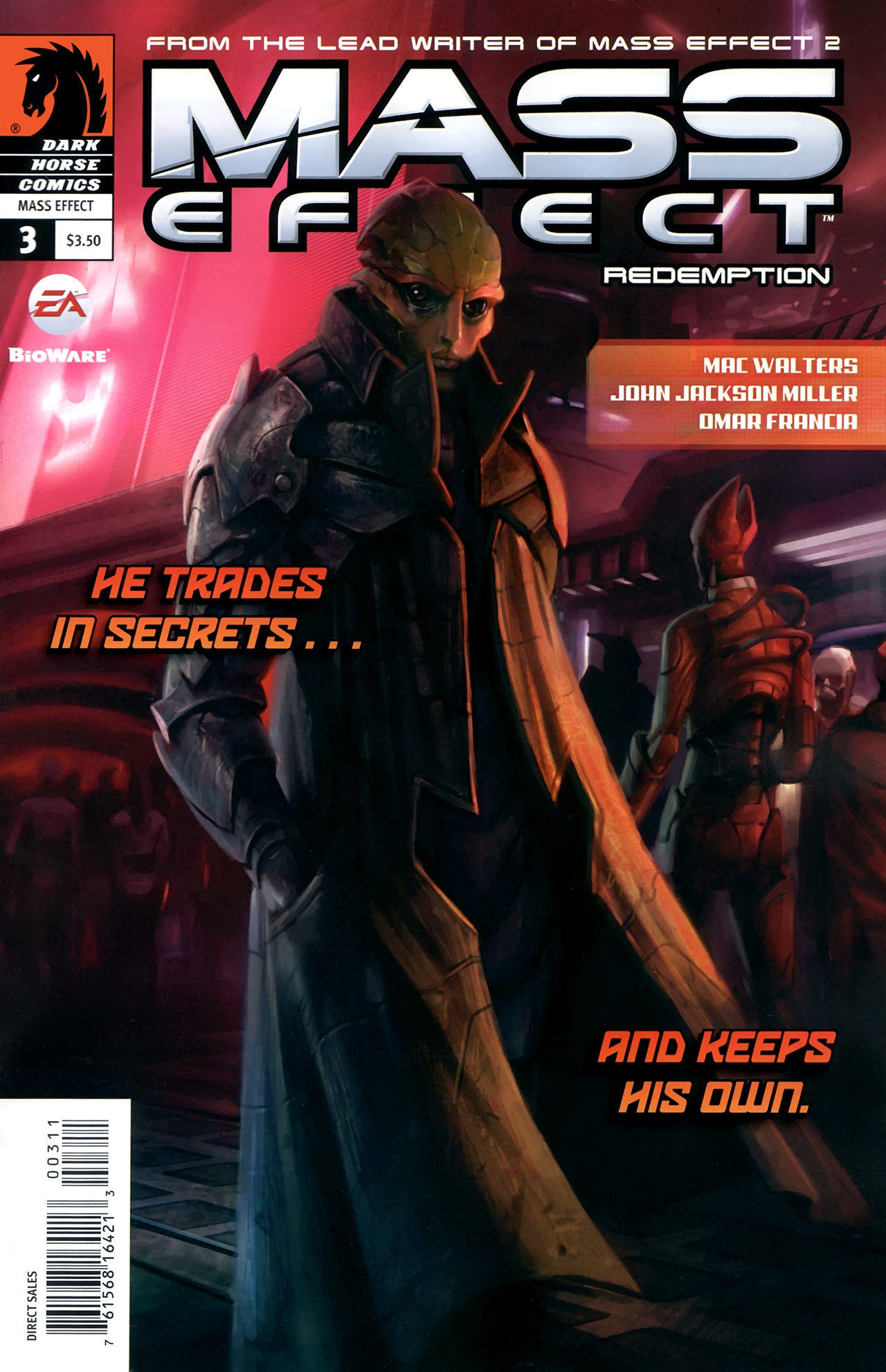 Read online Mass Effect: Redemption comic -  Issue #3 - 1