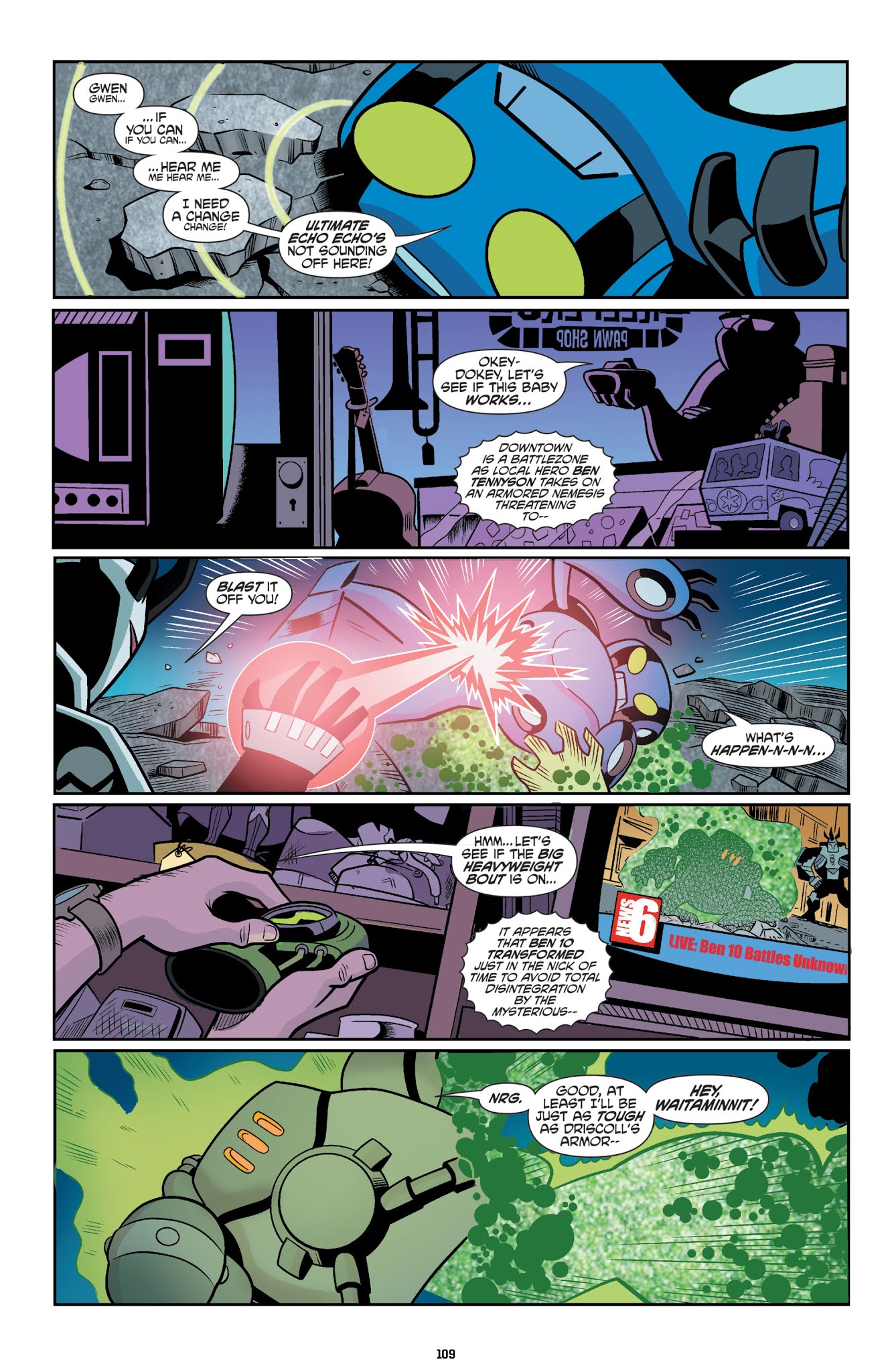 Read online Ben 10 Classics comic -  Issue # TPB 4 - 109