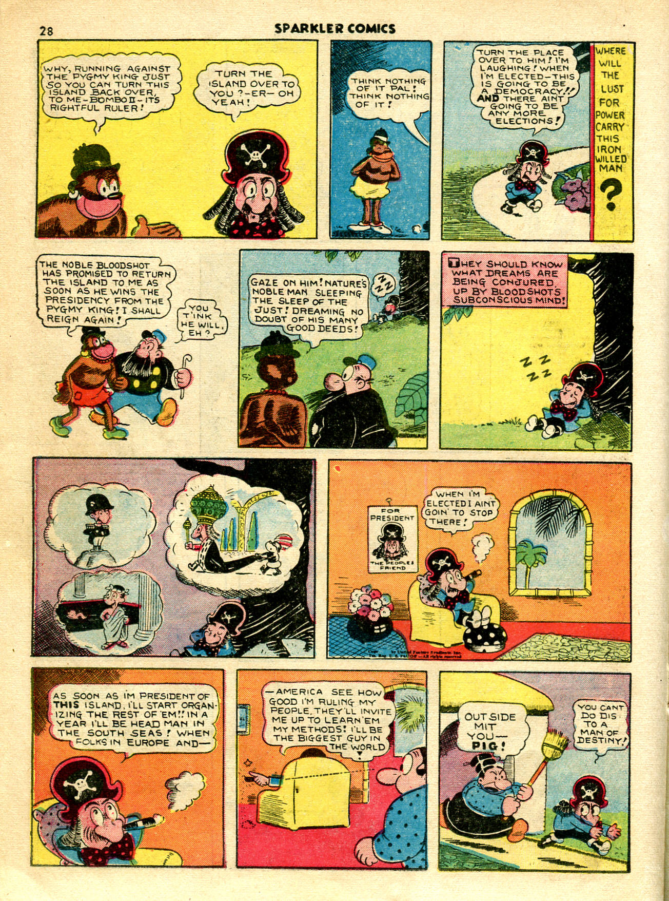 Read online Sparkler Comics comic -  Issue #5 - 29